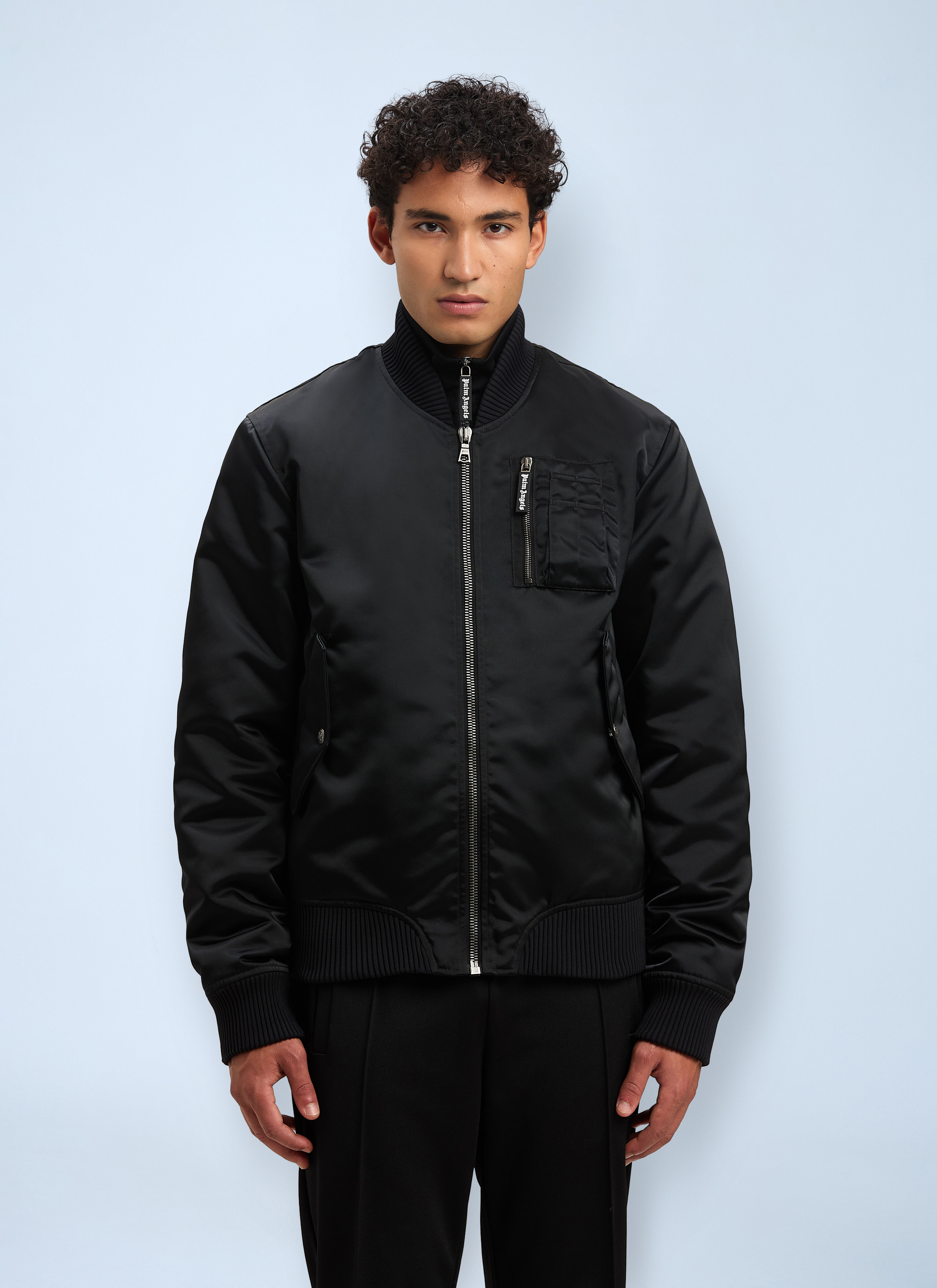 Logo Print Bomber Jacket - 1