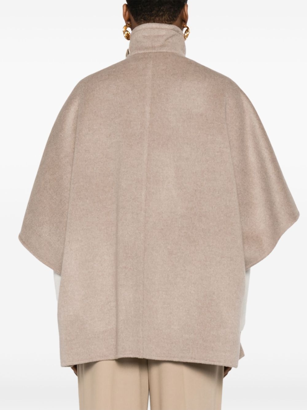 cashmere oversized jacket - 4