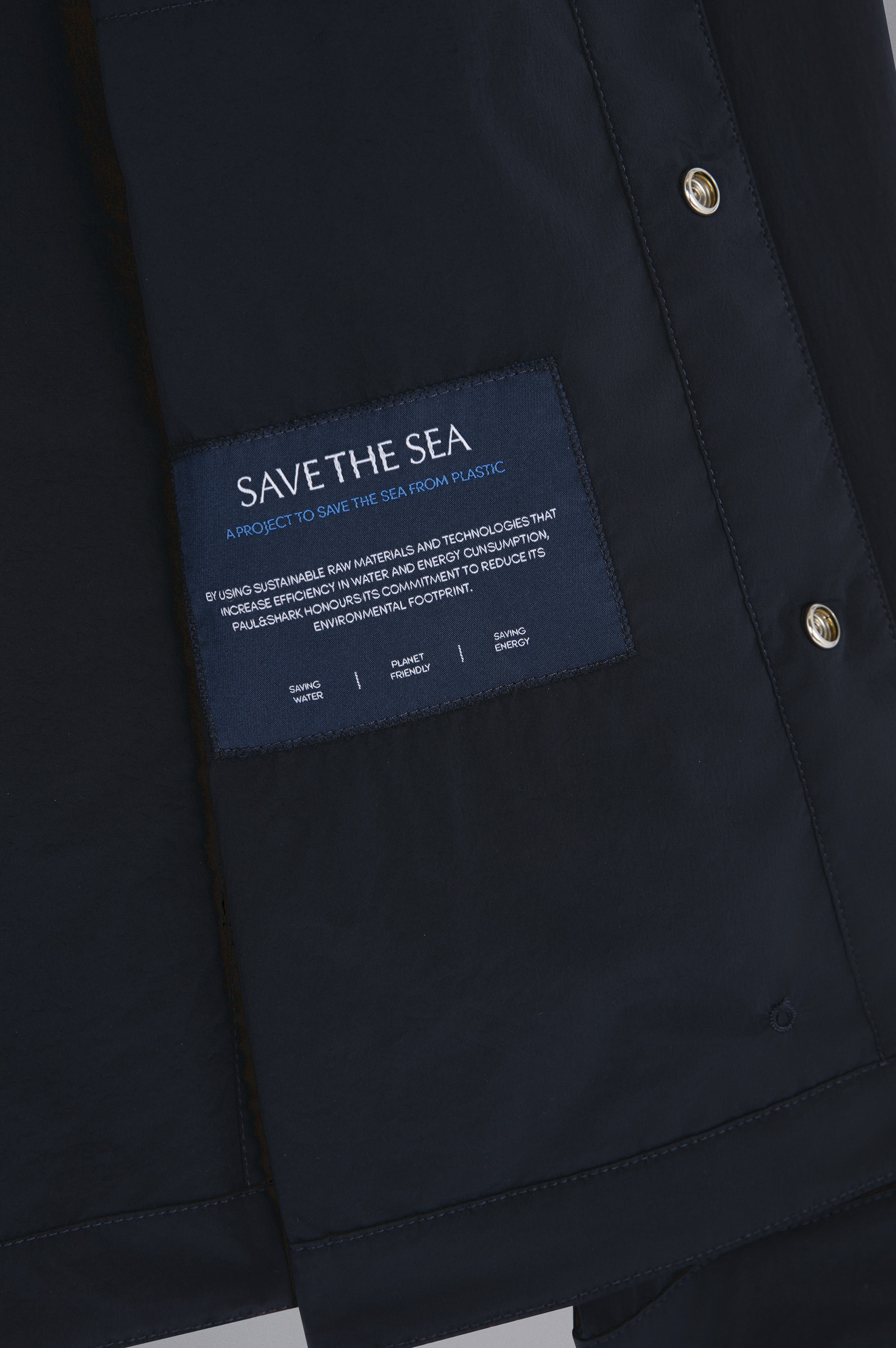 GARMENT DYED STRETCH ECONYL® NYLON SHACKET - 5