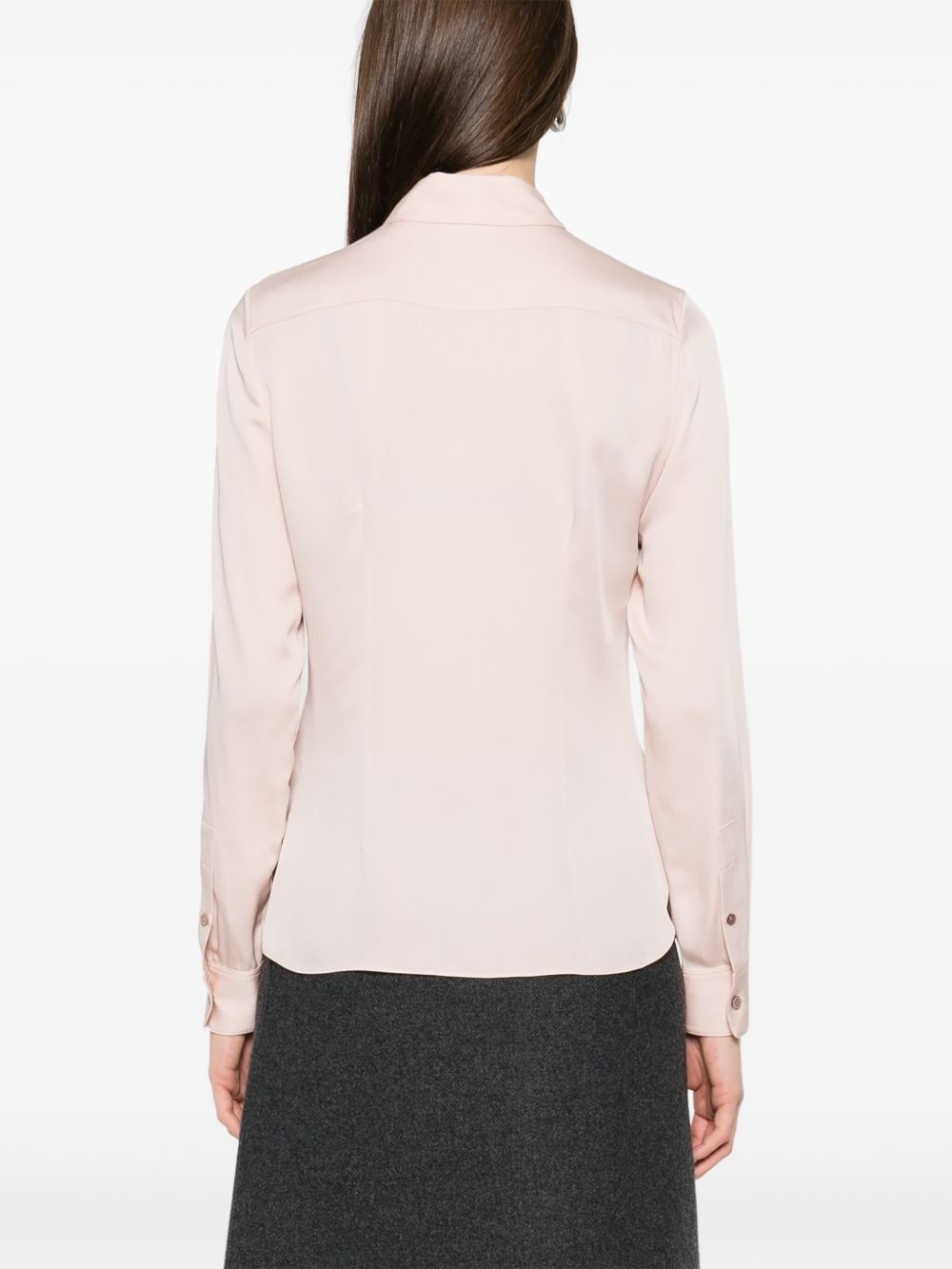 silk blouse - 4