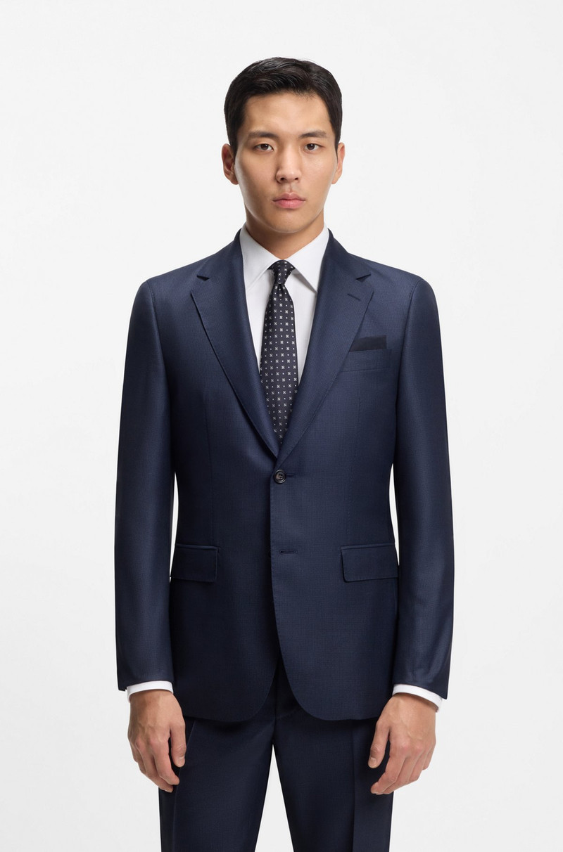 BOSS JACQUARD-PATTERN TIE IN SILK outlook