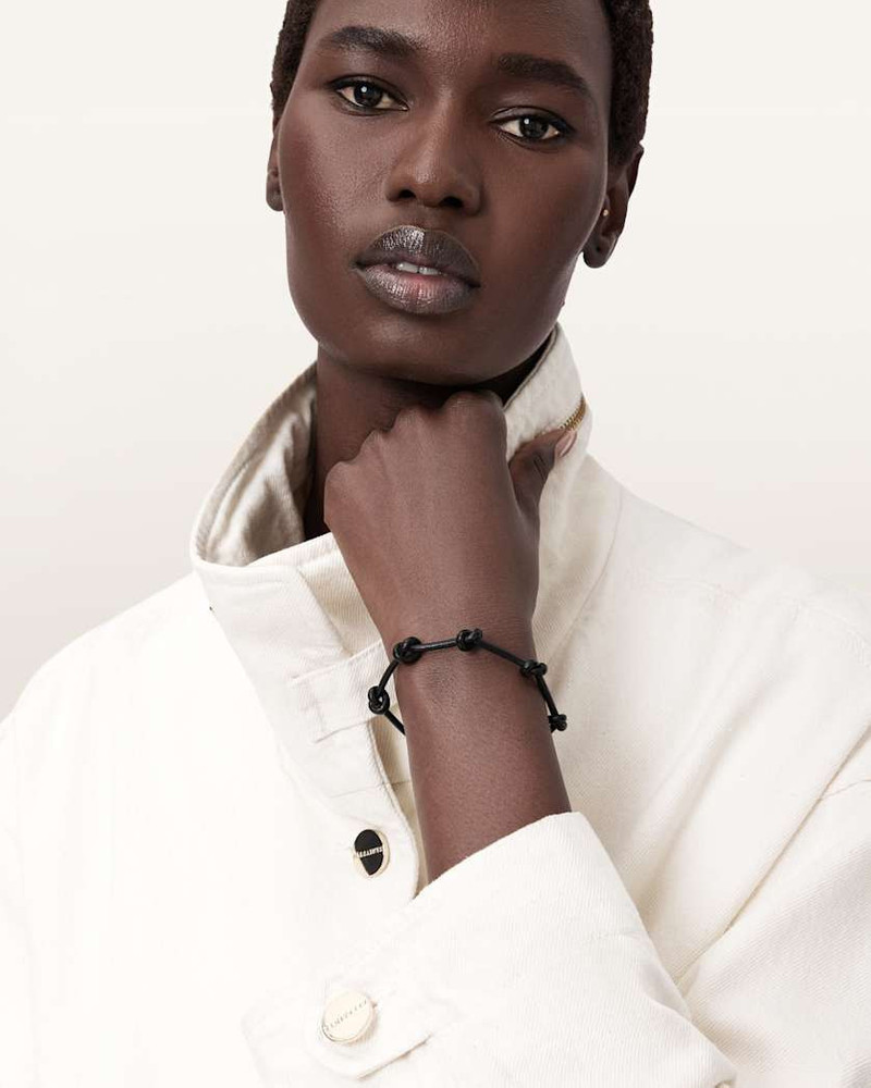 ALLSAINTS LAIO LEATHER BRACELET outlook
