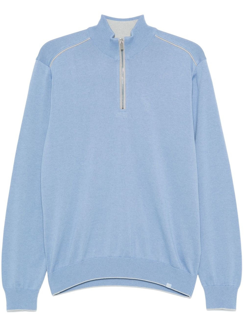 half-zip polo shirt 1