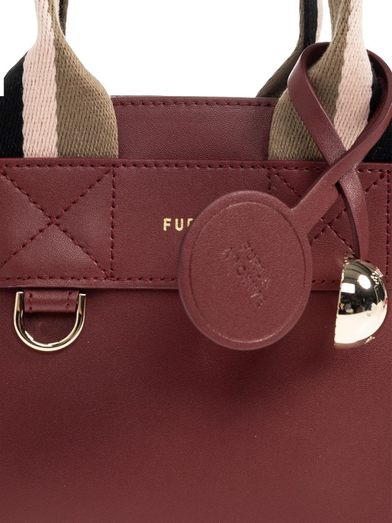 mini Divide It leather tote bag 6
