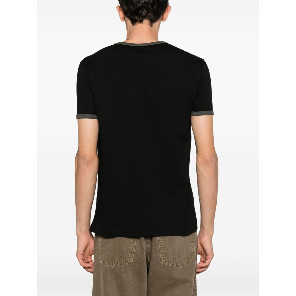 Dries Van Noten Black T-Shirts & Vests - T-Shirts Men - 3