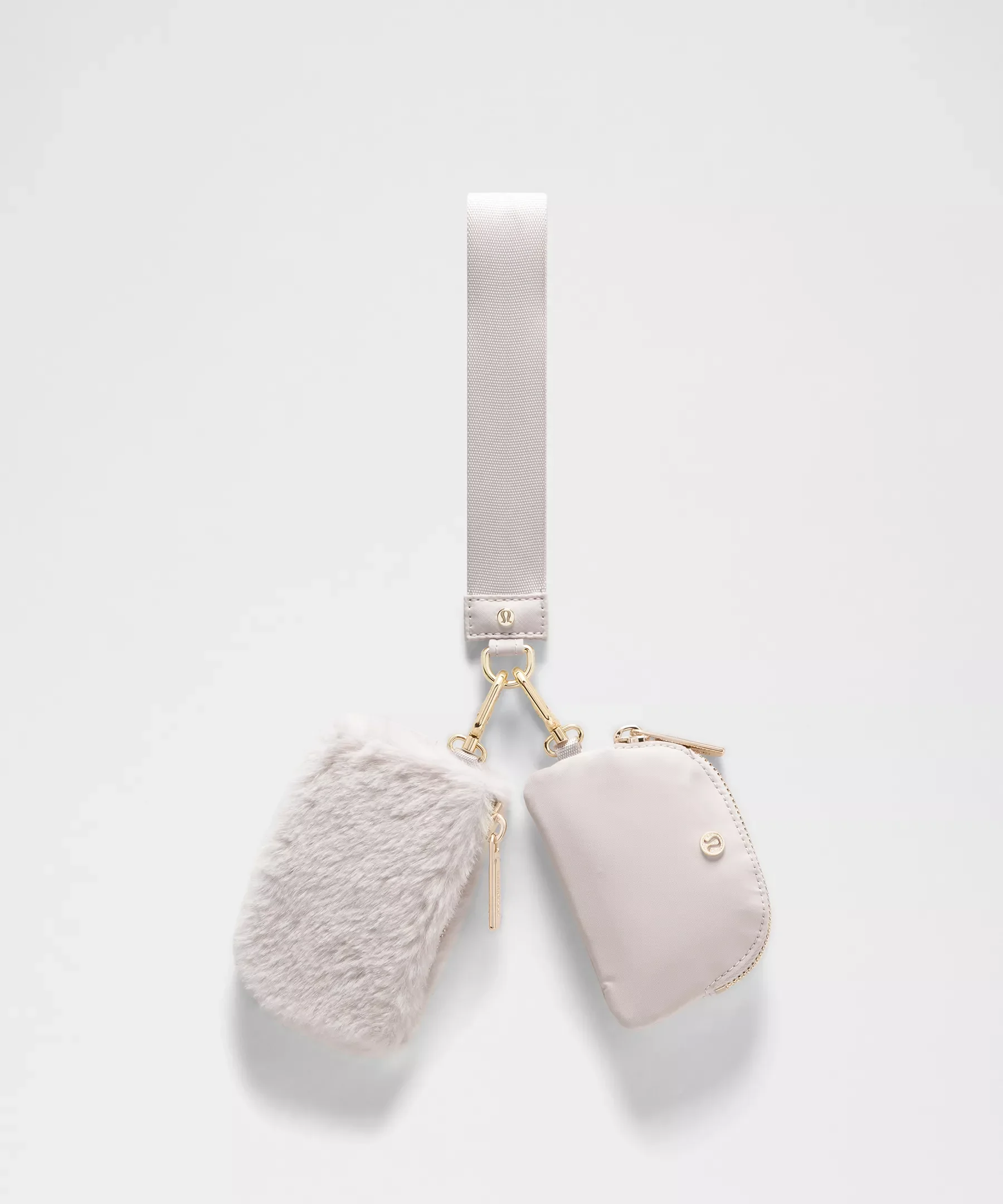 Dual Pouch Wristlet *Plush Fleece - 1