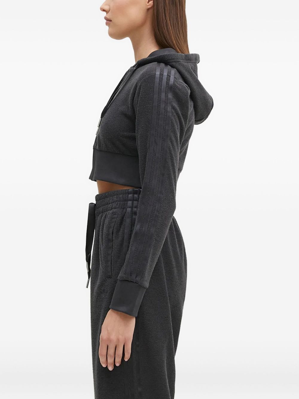 FZ zip-up crop hoodie - 2