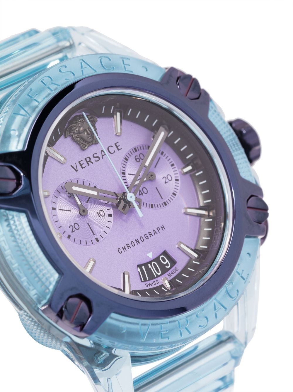 Versace Icon Active 44mm - Blue