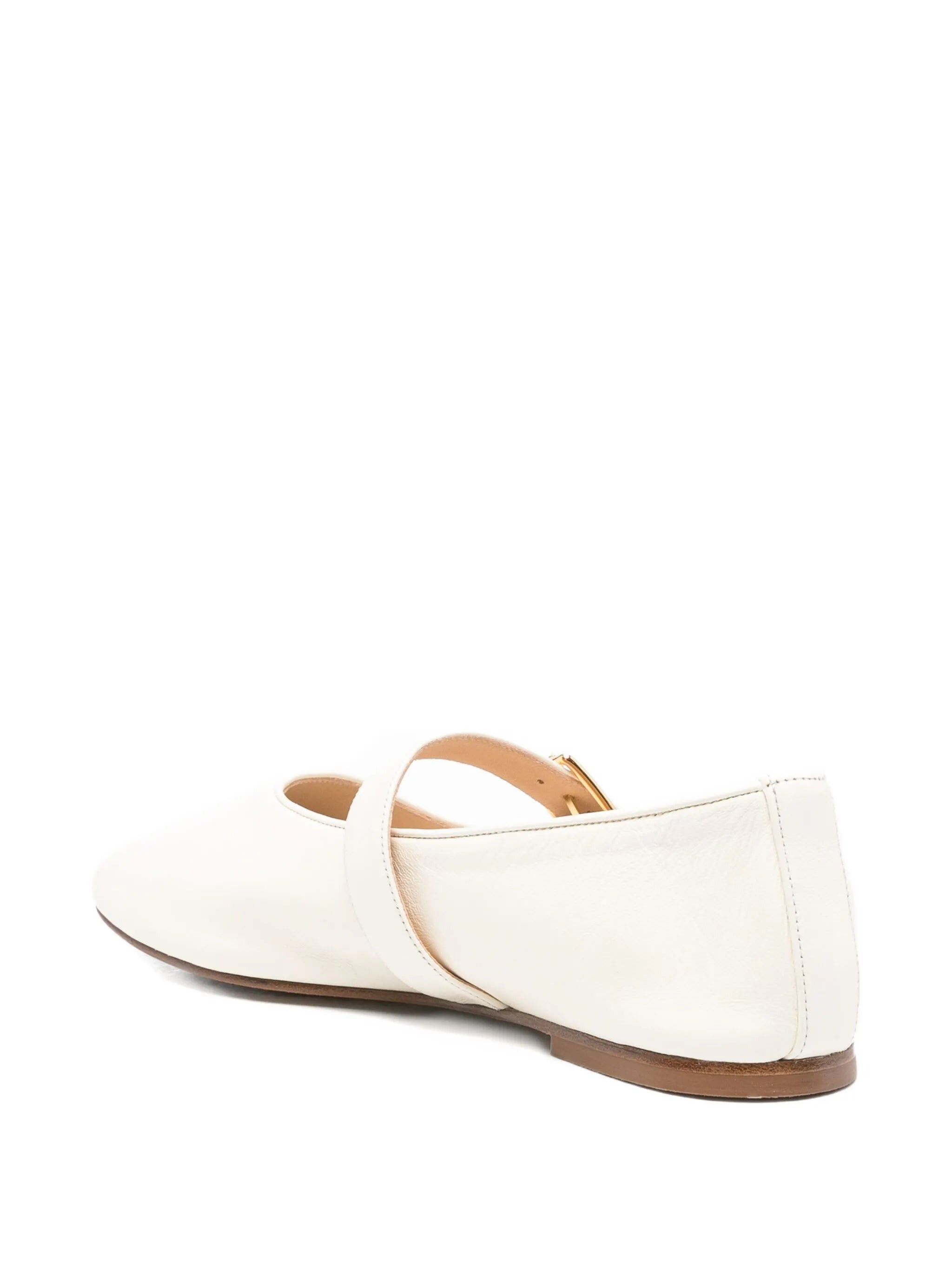 leather ballet flats - 3