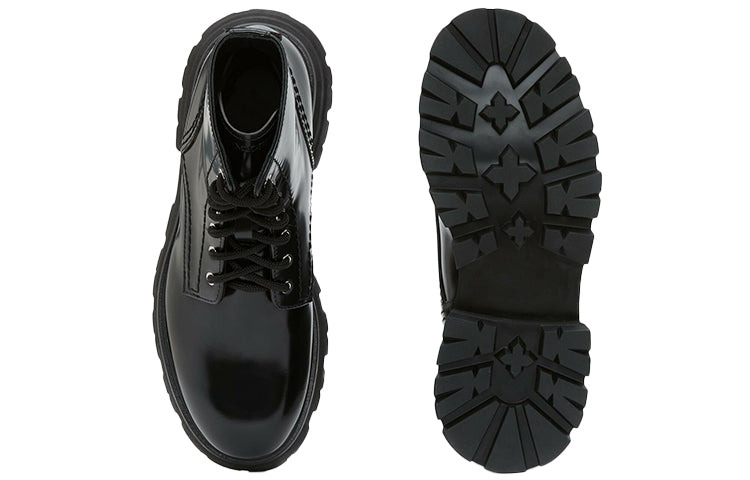 (WMNS) Alexander McQueen Wander Boot 'Black' 657569WHZ801000 - 4