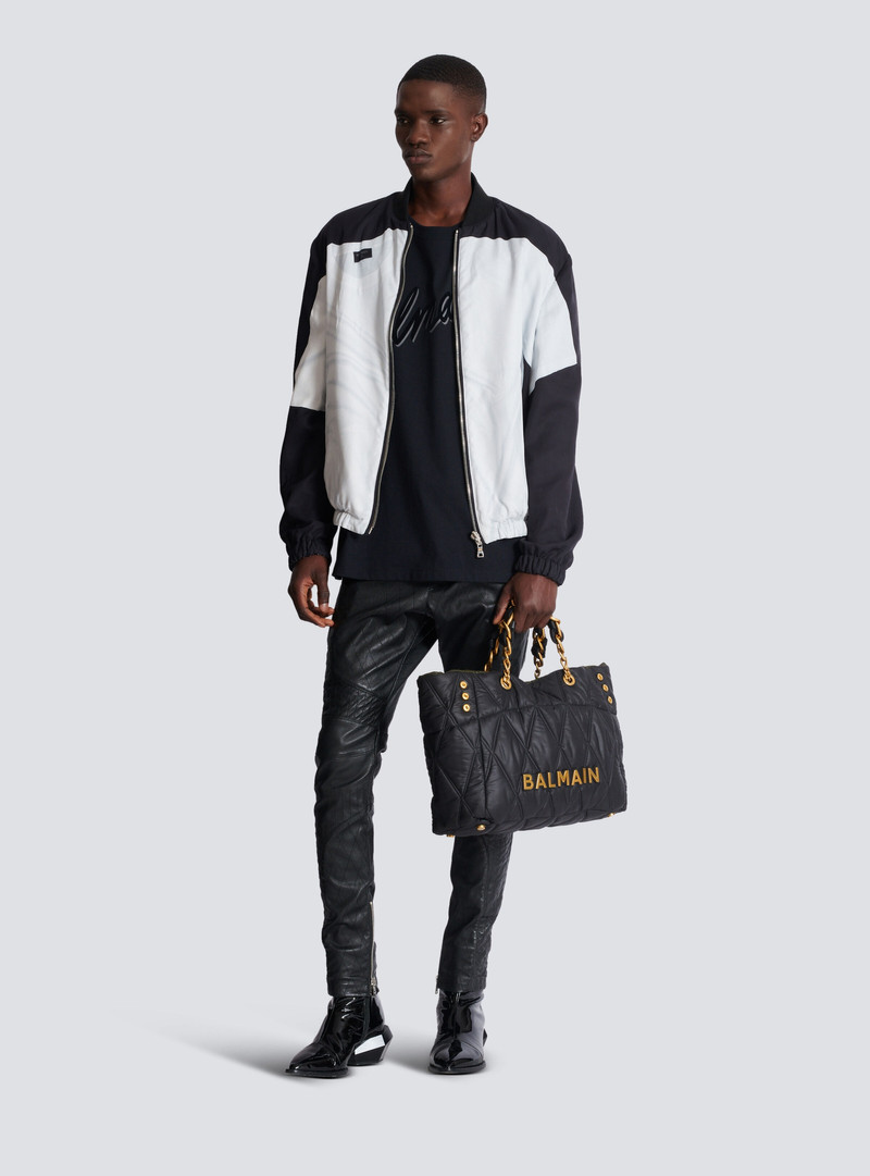 Balmain Bomber jacket with T-shirt print outlook