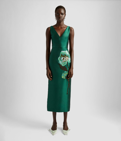 Erdem SLEEVELESS V NECK MIDI DRESS outlook