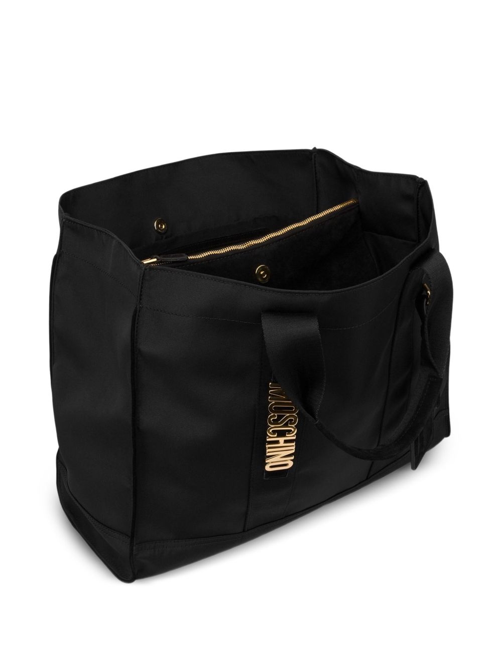 logo-plaque tote bag - 3