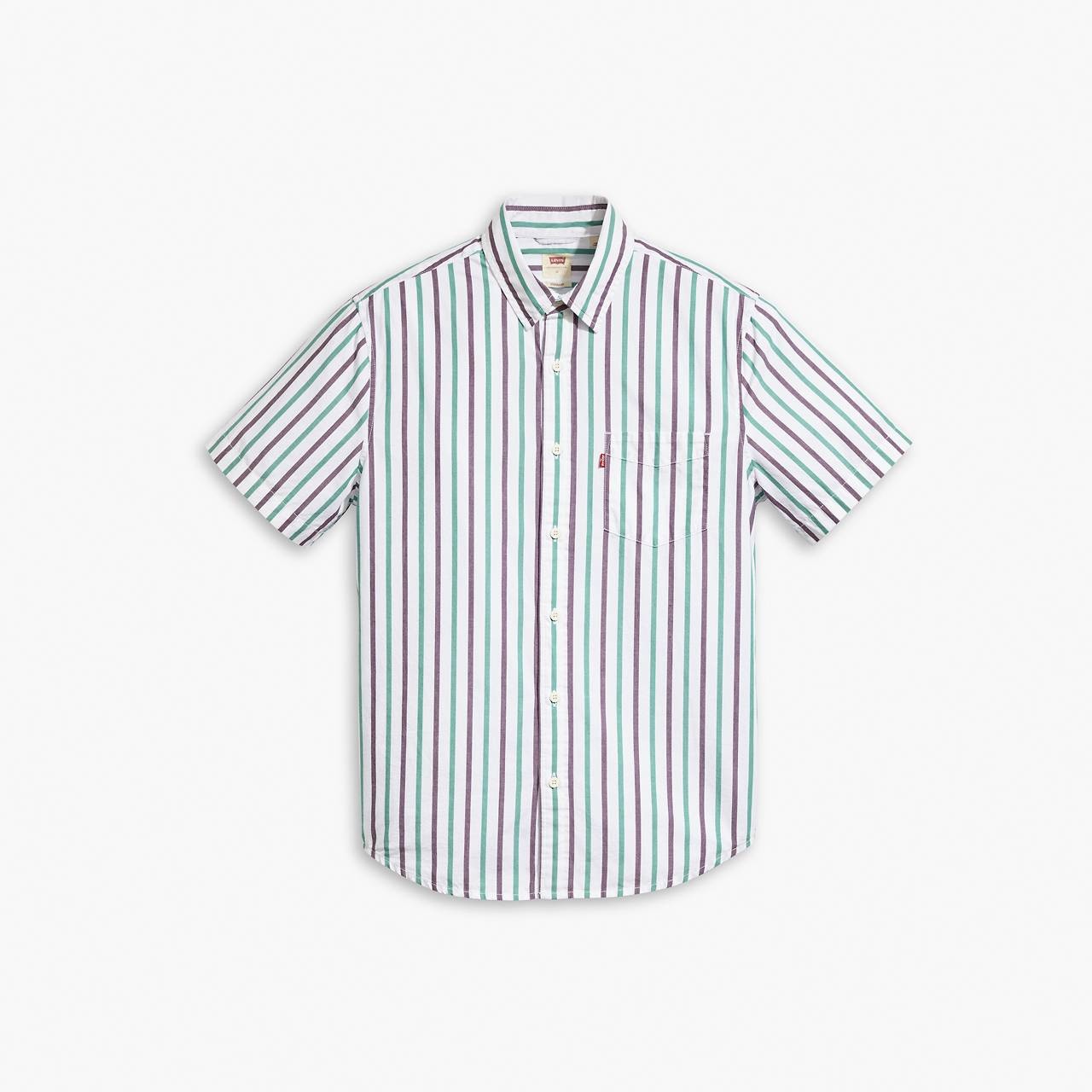 SHORT SLEEVE CLASSIC STANDARD FIT SHIRT - 1