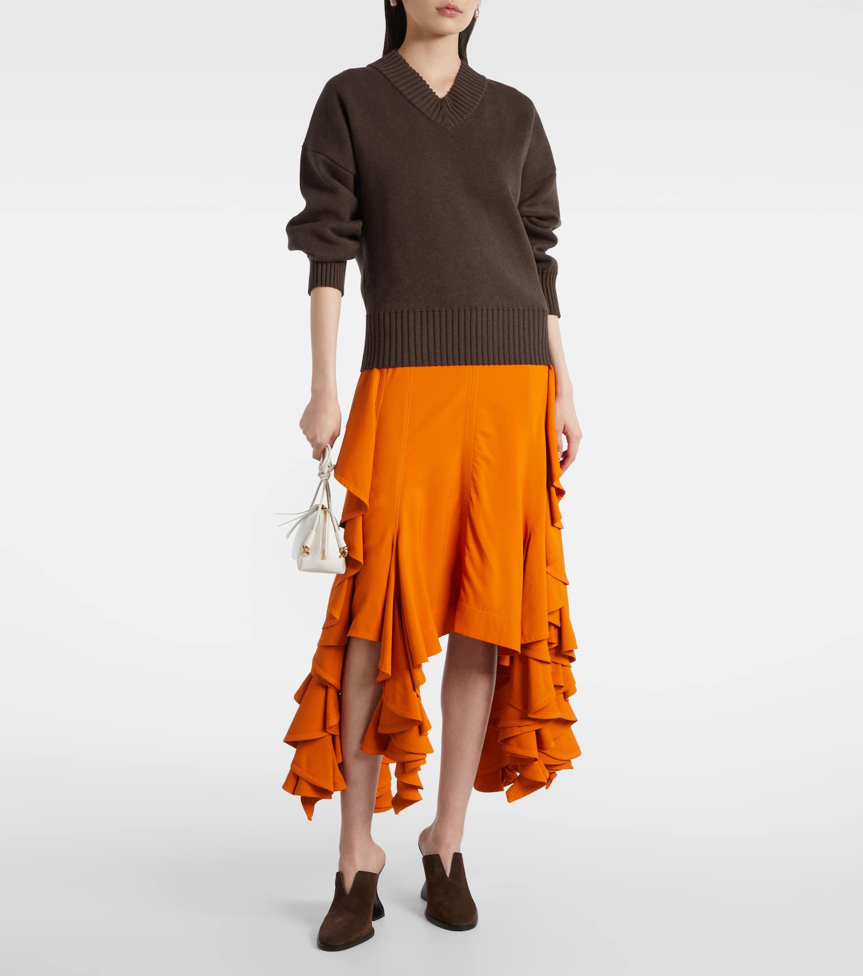 Cotton-blend sweater - 2