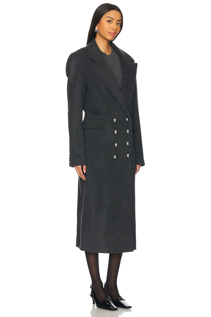 VAILLANT Double Breasted Long Wool Coat outlook