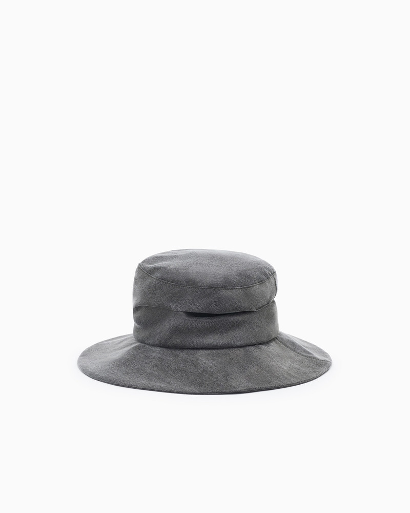 GIORGIO ARMANI VISCOSE AND CUPRO HAT outlook