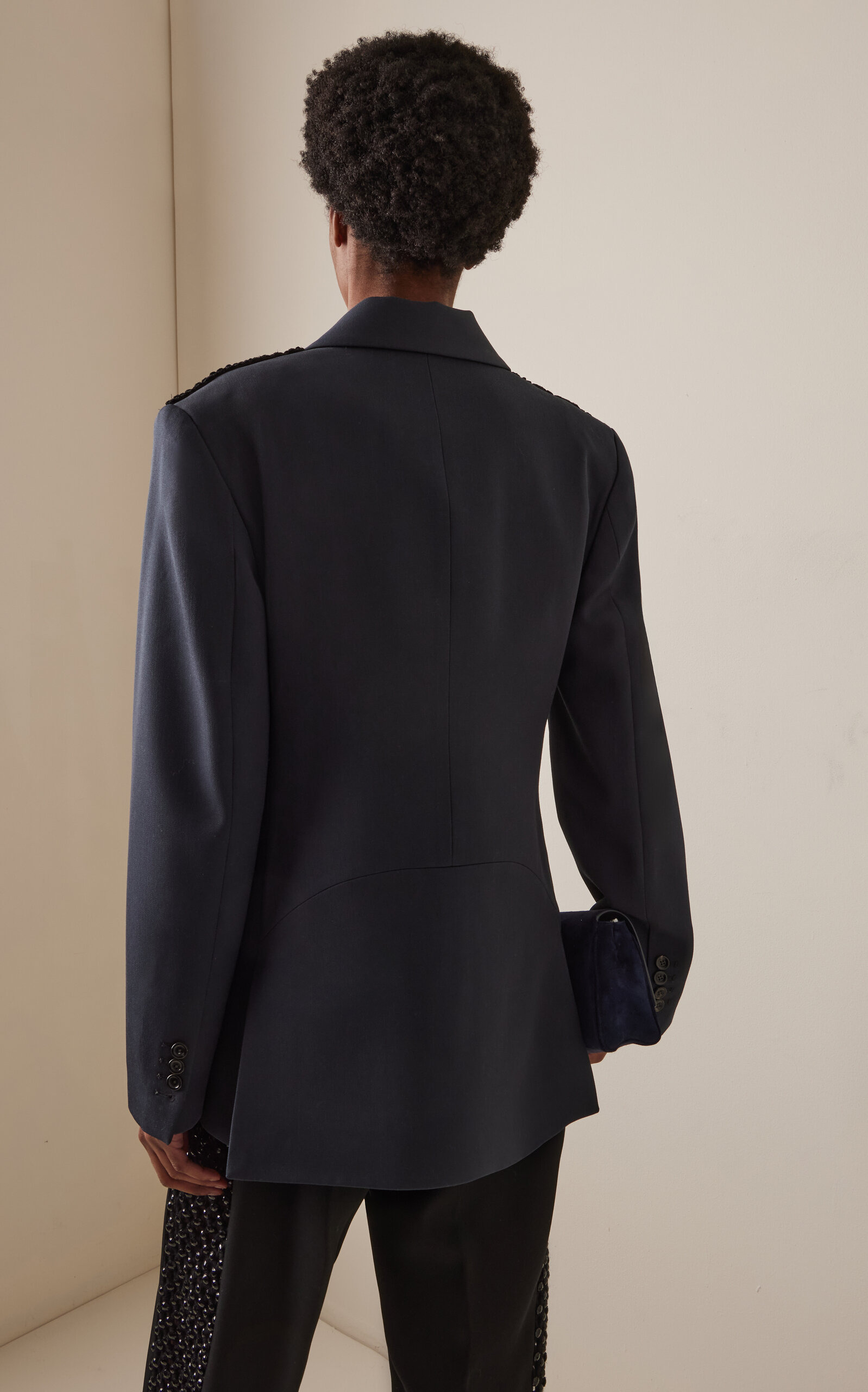 Garvey Mortimer Wool Twill Blazer navy - 4