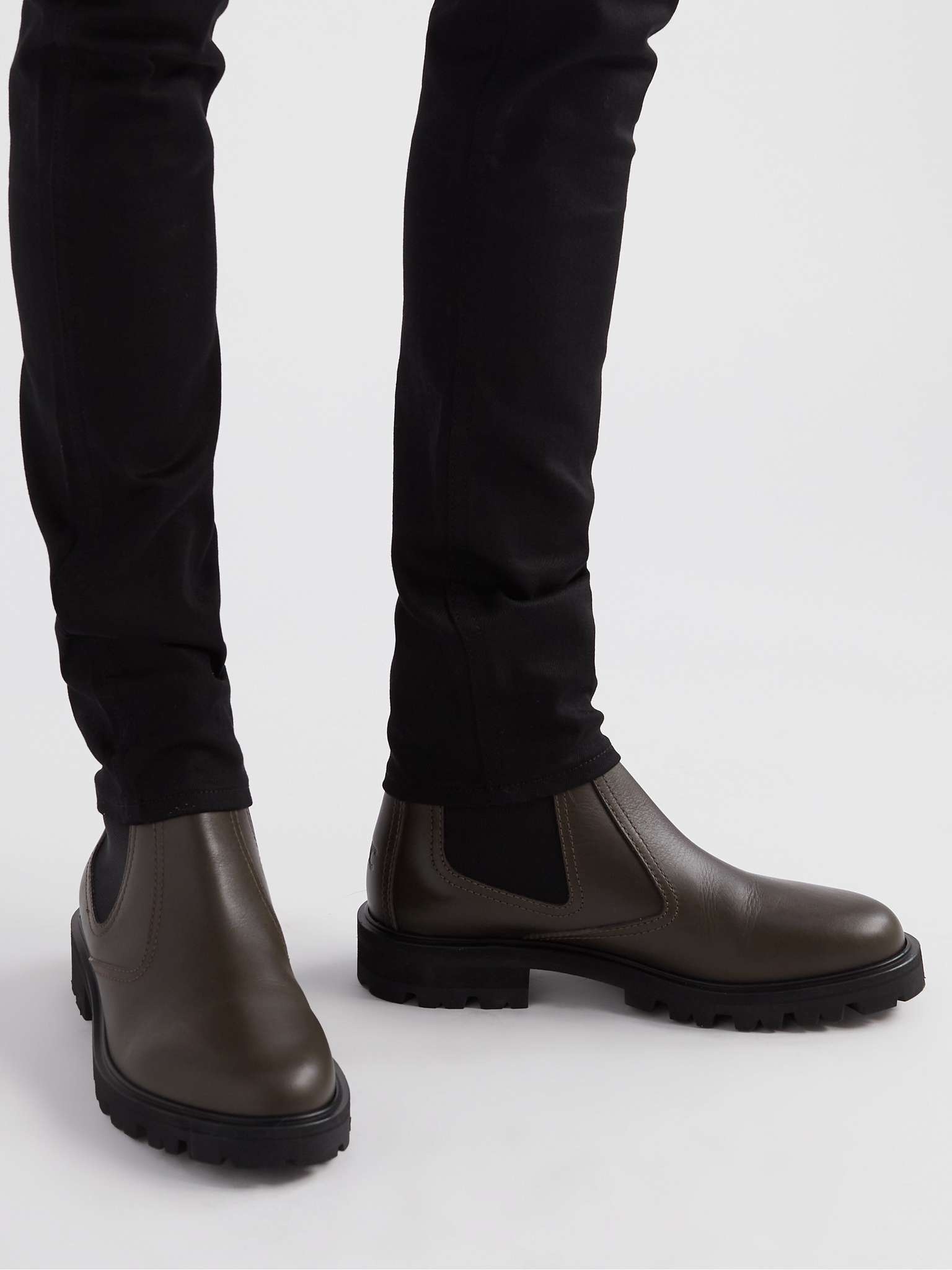 Margaret Waxed-Leather Chelsea Boots - 3