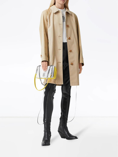 Burberry two-tone reconstructed car coat outlook