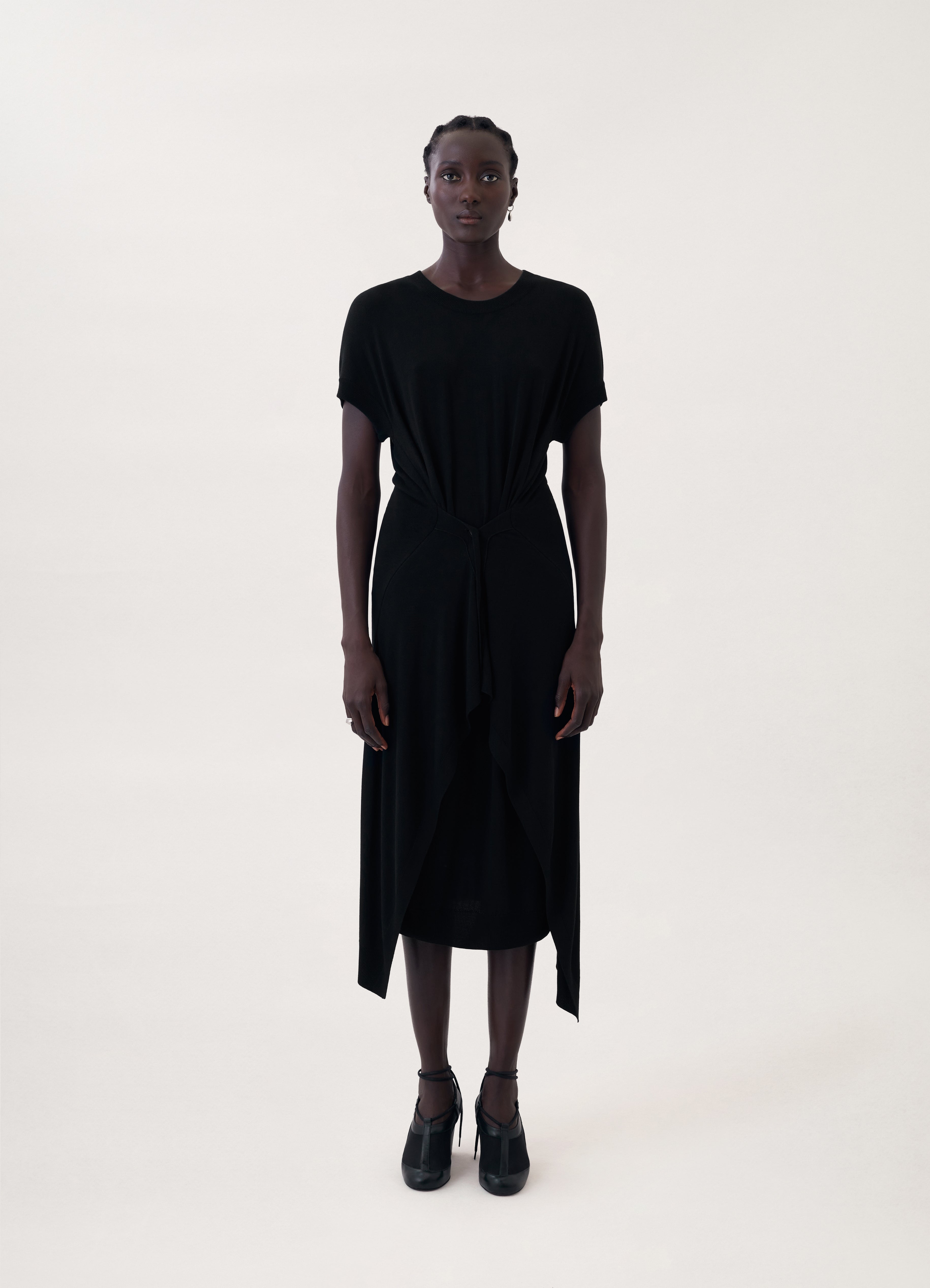DOUBLE LAYER SKIRT DRESS - 2