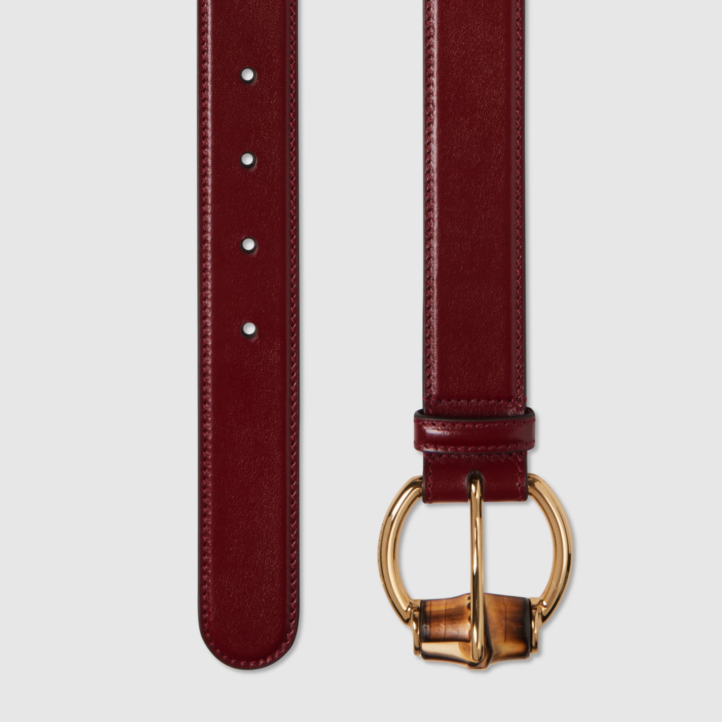 Belt with bamboo detail buckle - 2