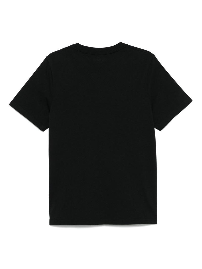 courrèges logo-print T-shirt outlook