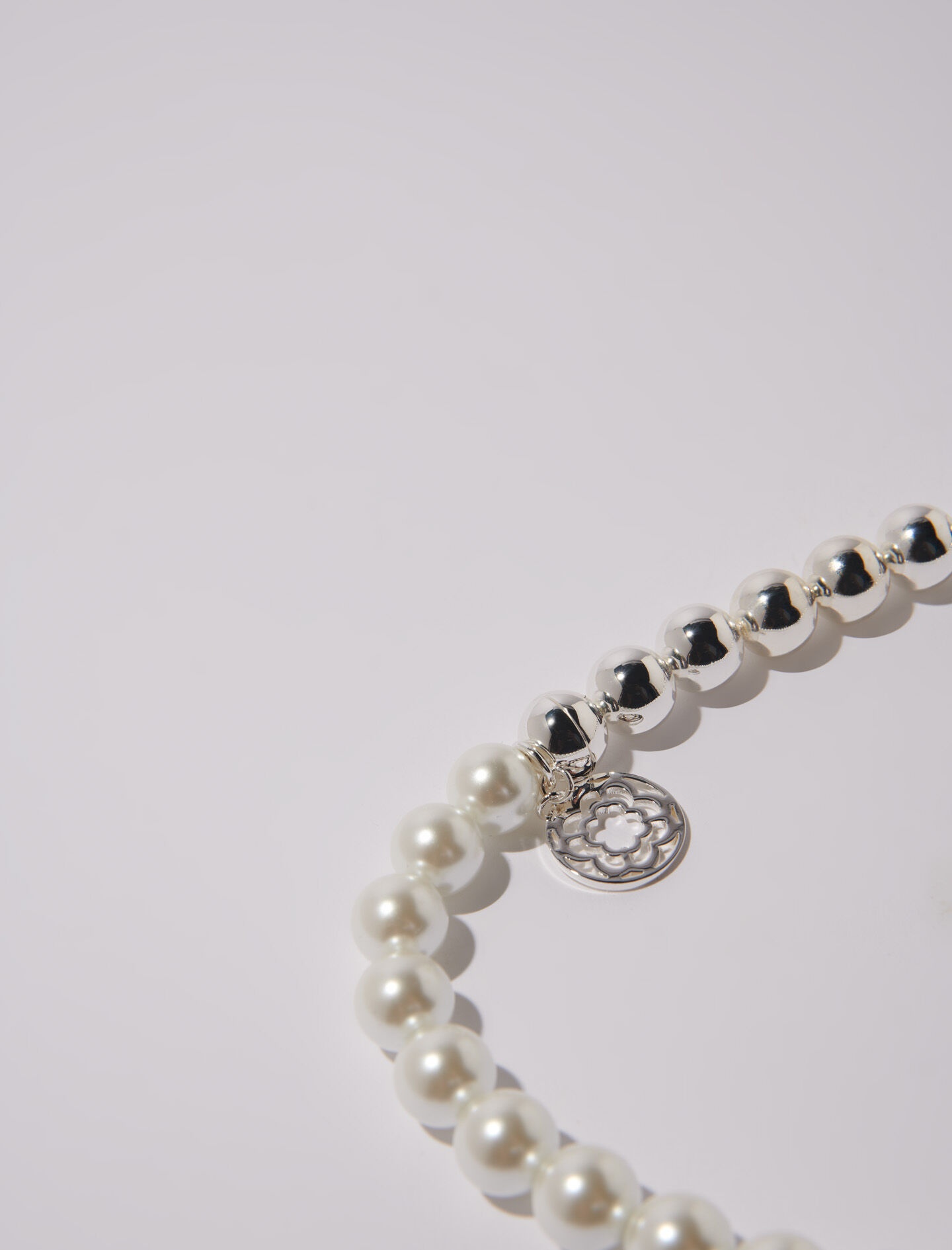 Mixed pearl choker necklace - 5