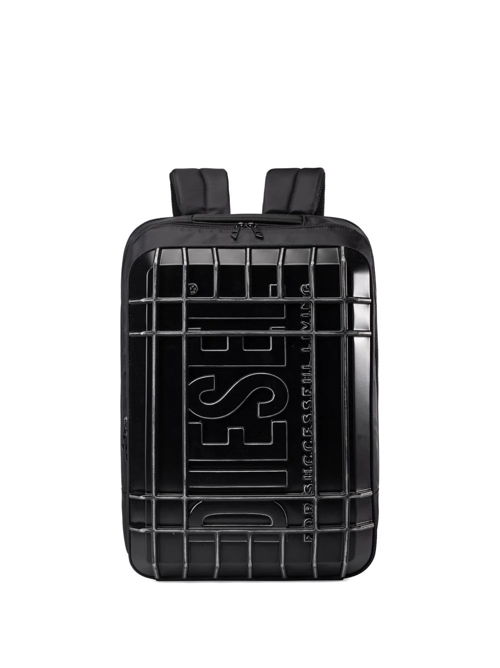 embossed-logo backpack - 1