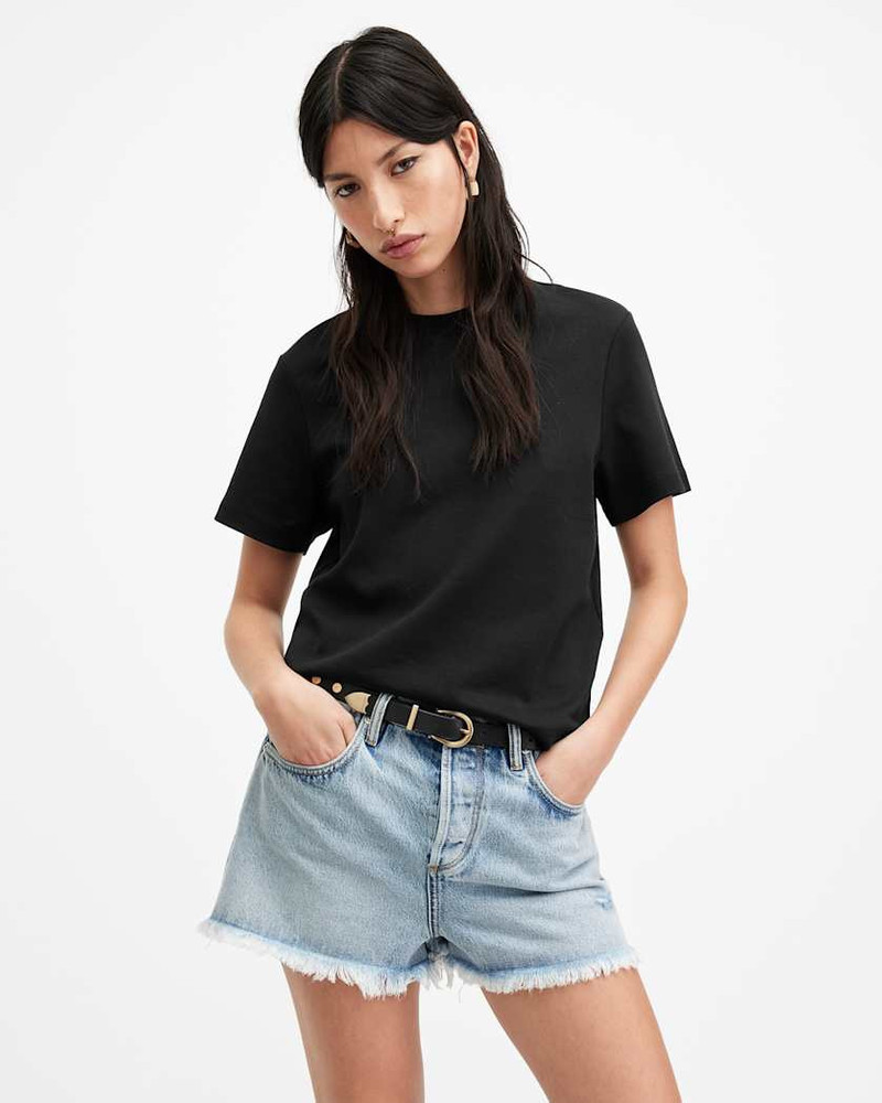 ALLSAINTS LISA CREW NECK SHORT SLEEVE T-SHIRT outlook