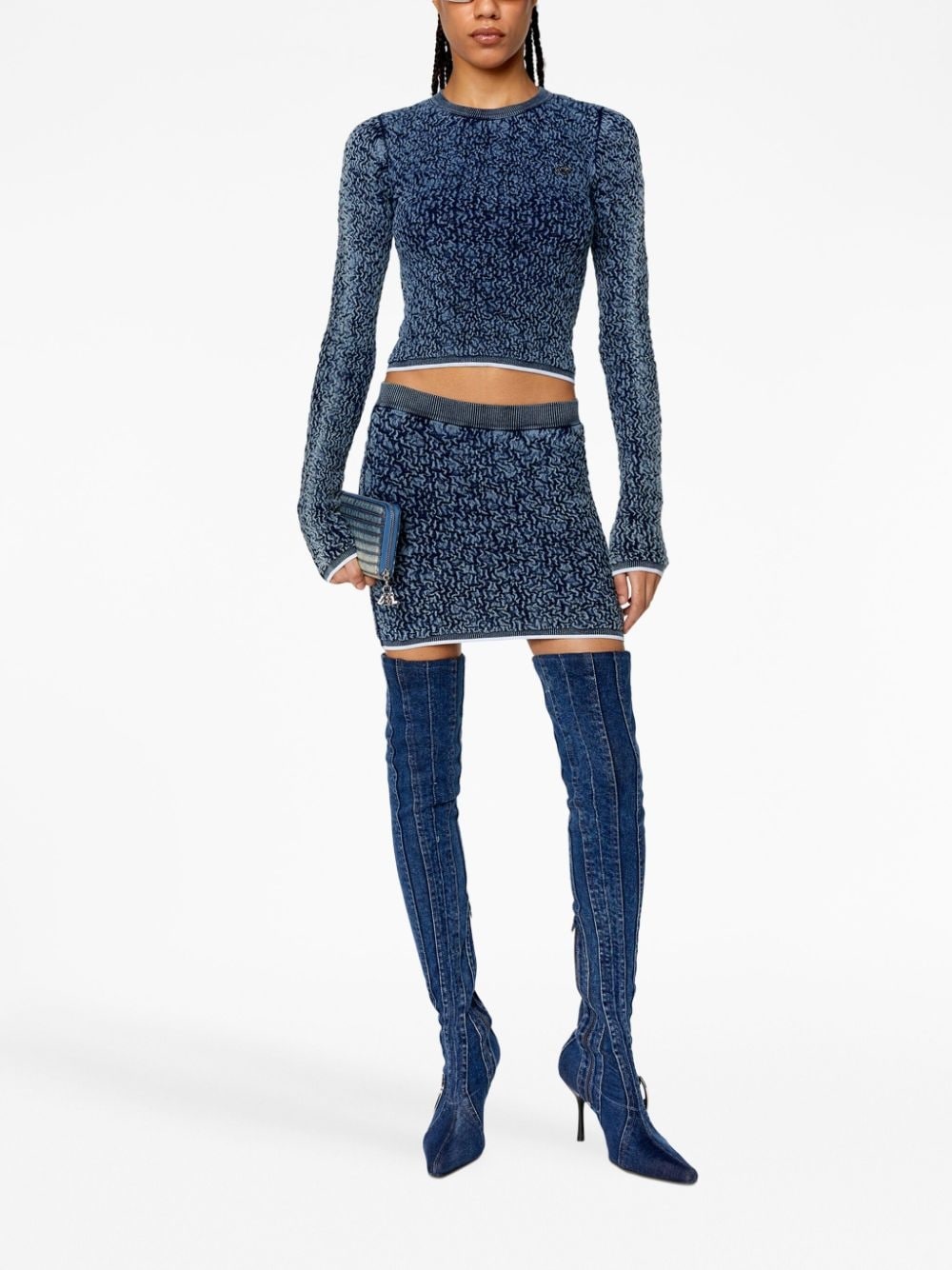 M-Creta shirred top - 2