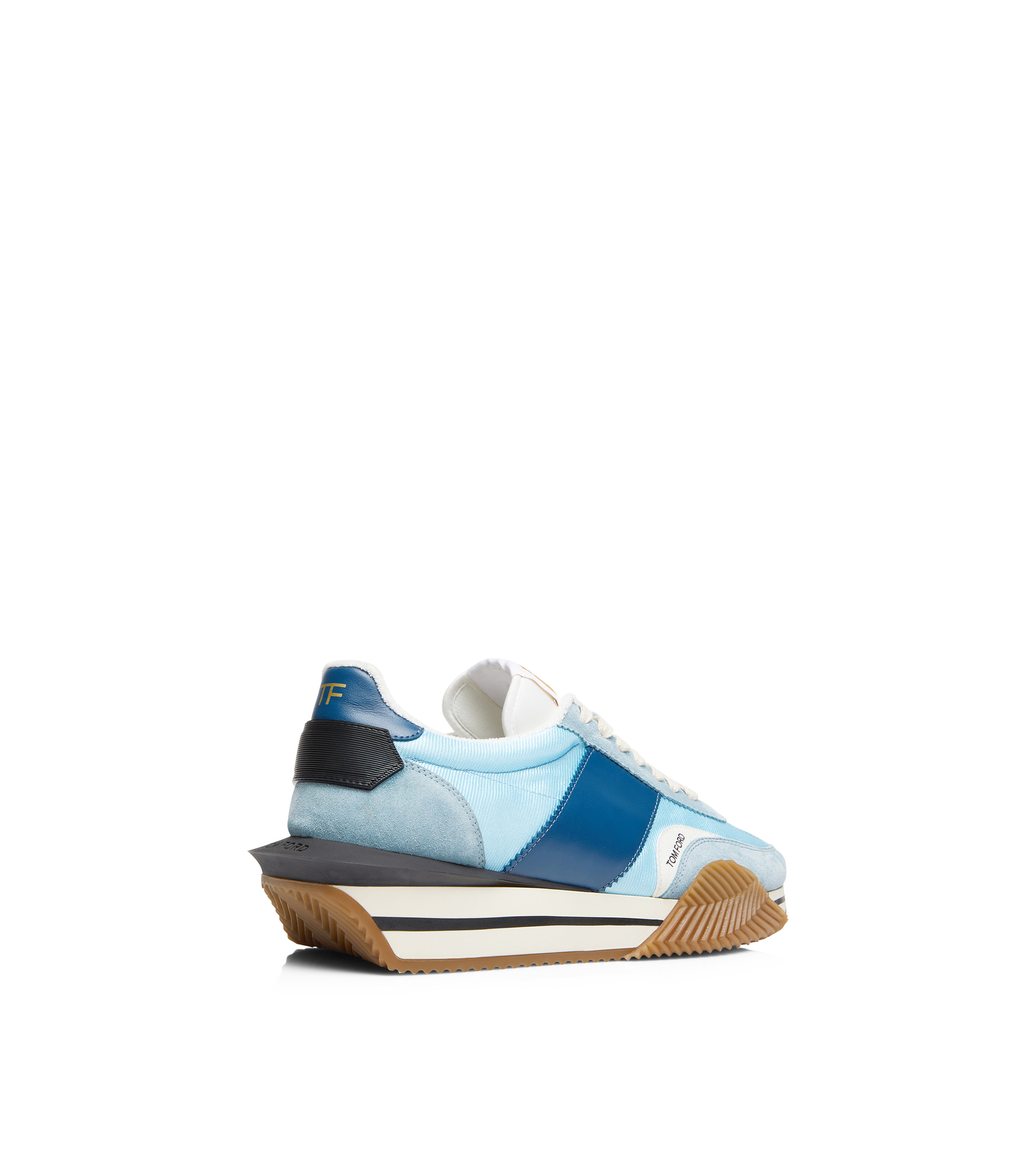 SUEDE AND LYCRA JAMES SNEAKER - 3