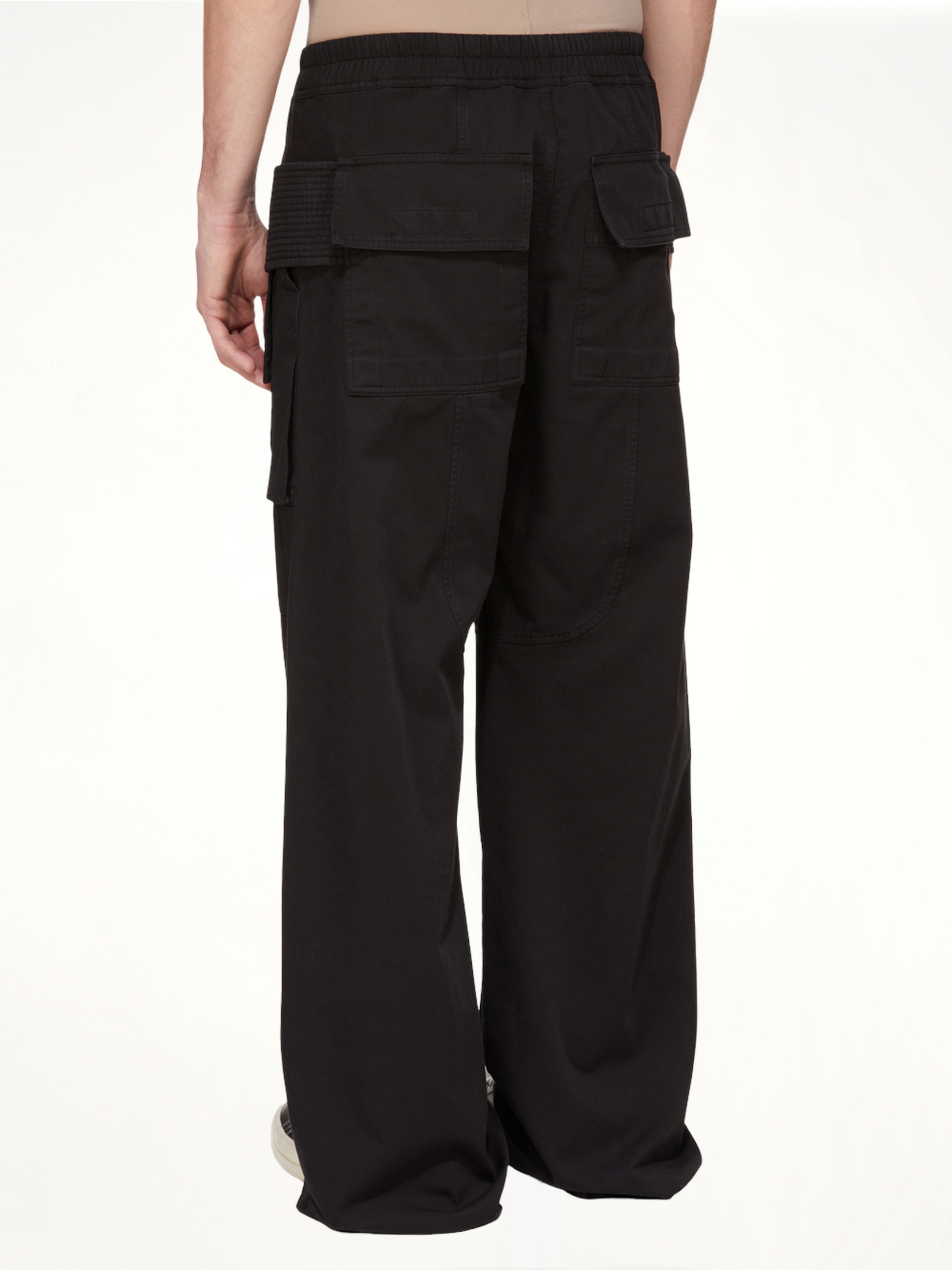 Creatch Wide Cargo Drawstring in Black - 6