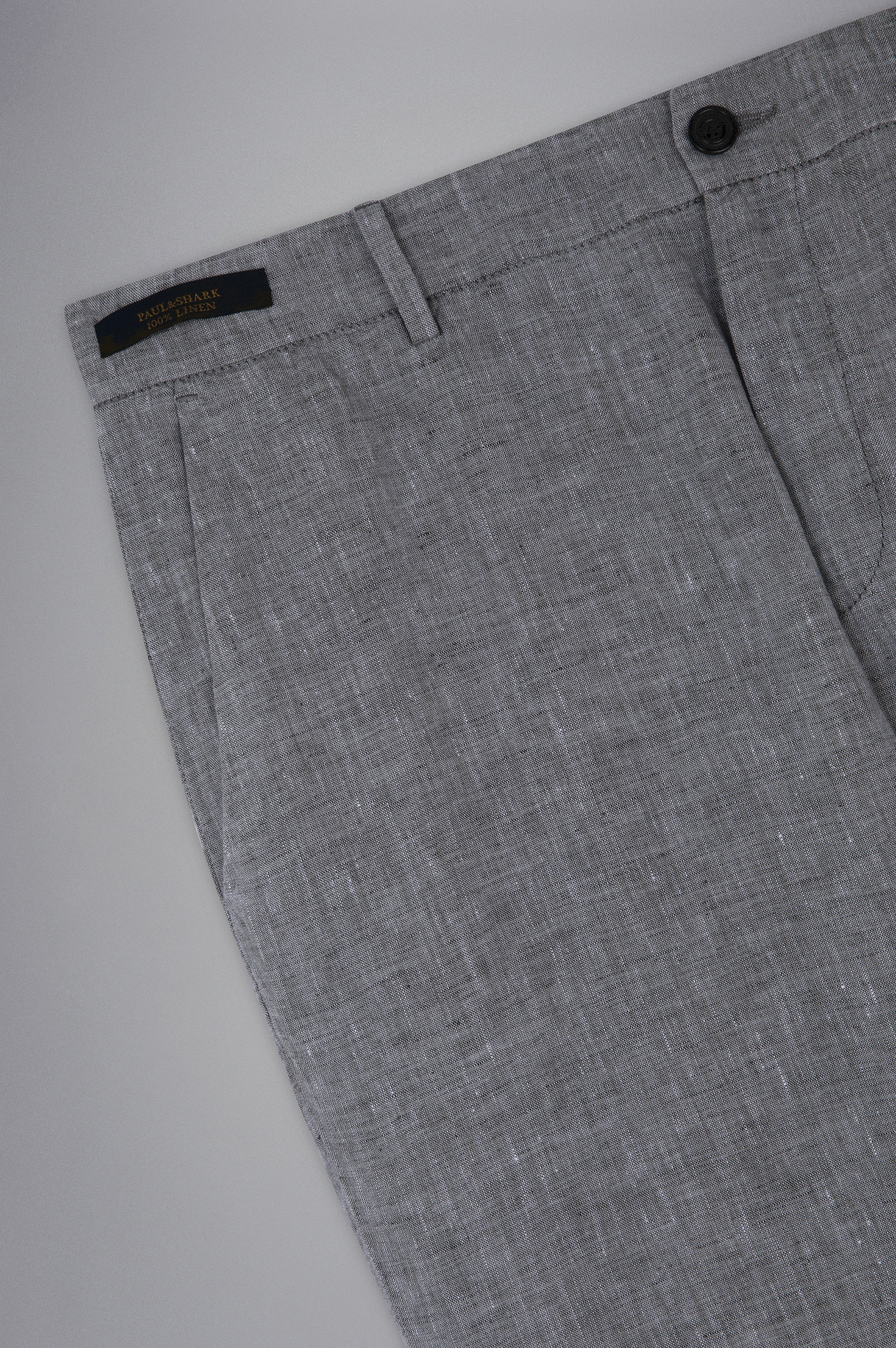 LINEN CHINO TROUSERS - 5