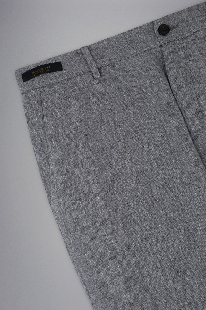 LINEN CHINO TROUSERS 5
