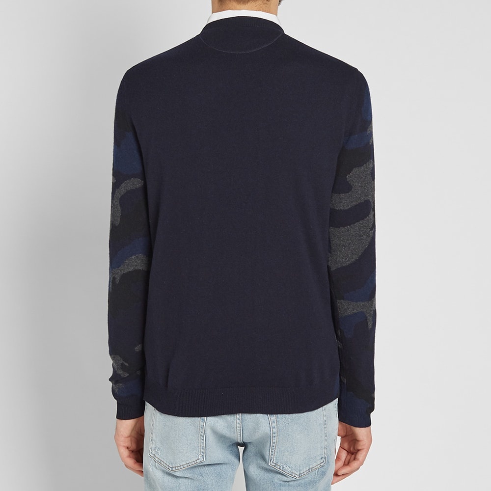 Valentino Camo VLTN Print Crew Knit - 5