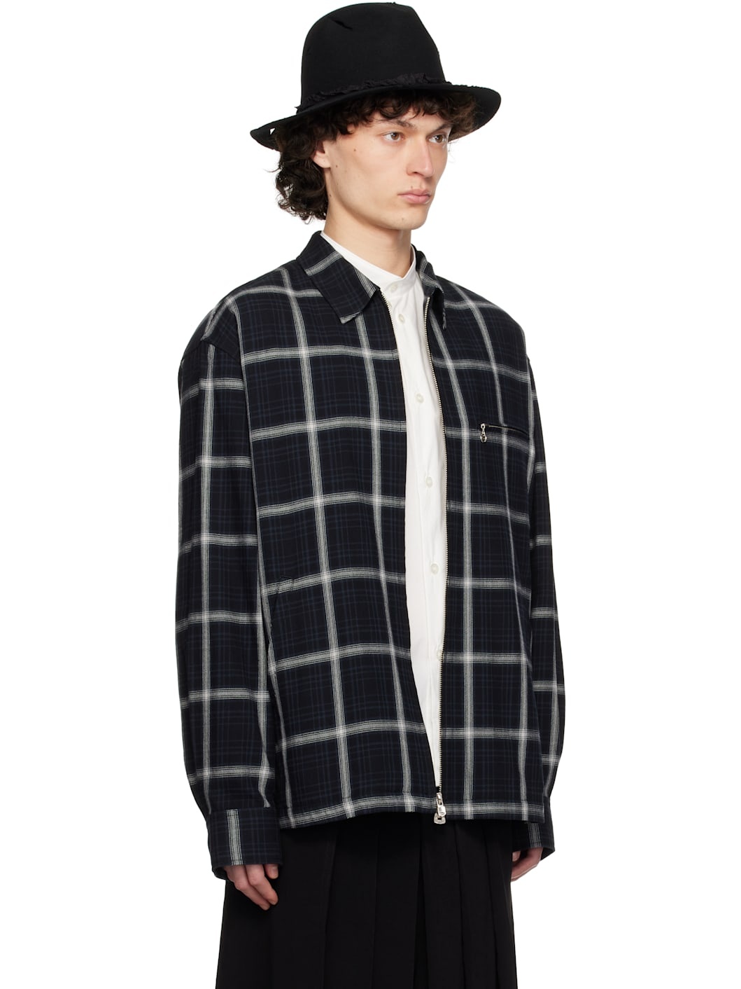 Black Full Zip Work Jacket - 2