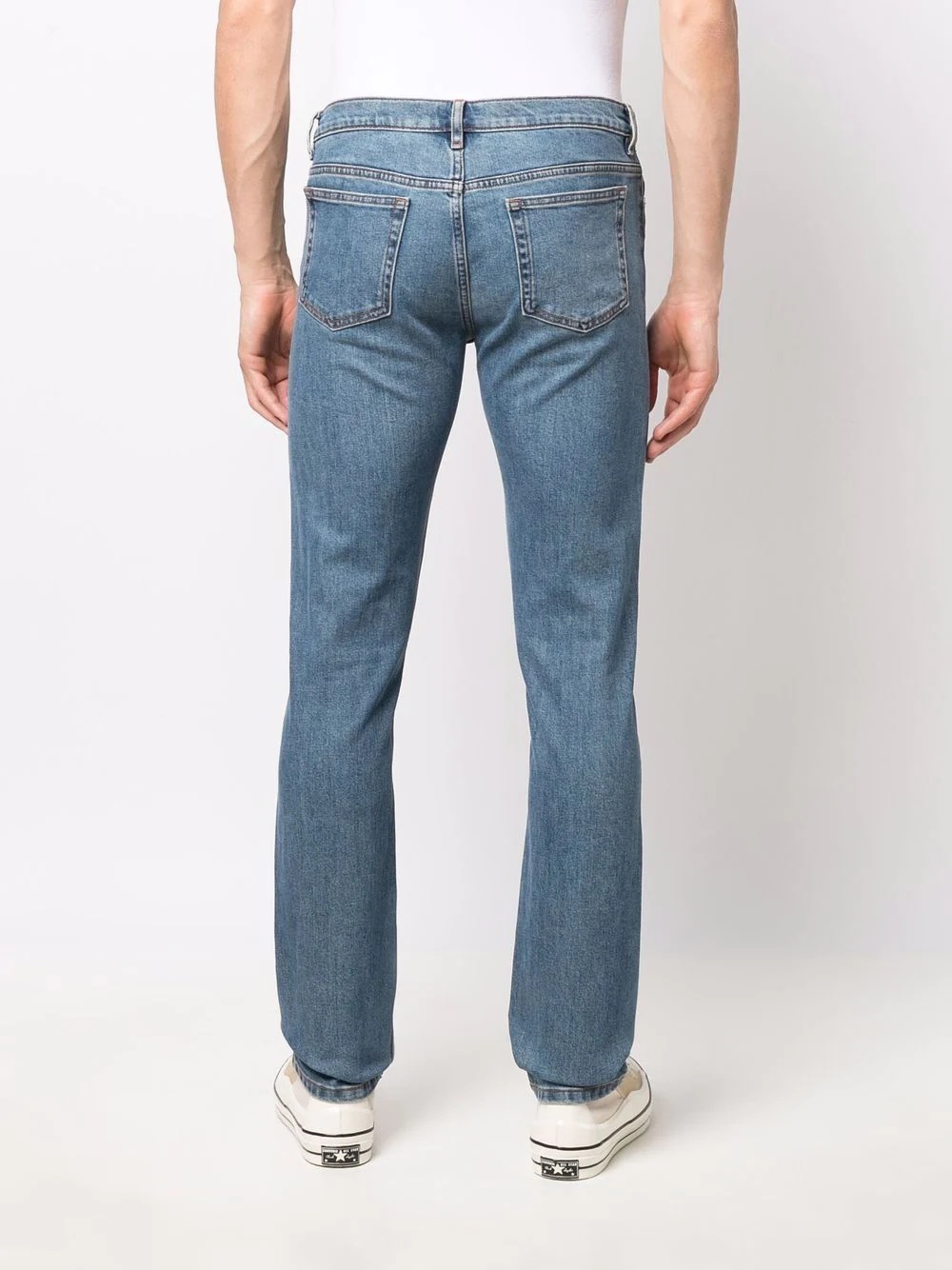 mid-rise slim-fit jeans - 4