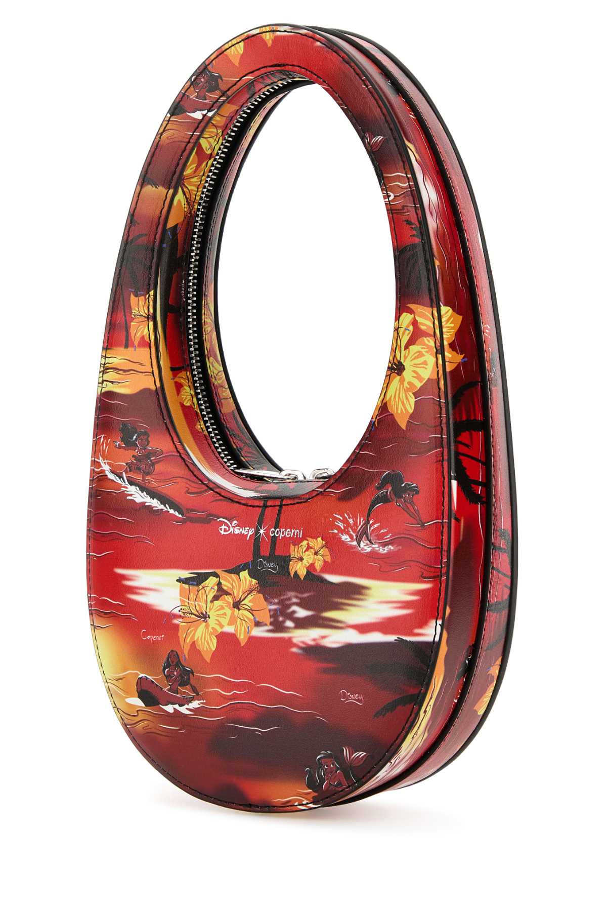 Coperni Women Printed Synthetic Leather Disney X Coperni Mini Tropical Swipe Handbag - 2