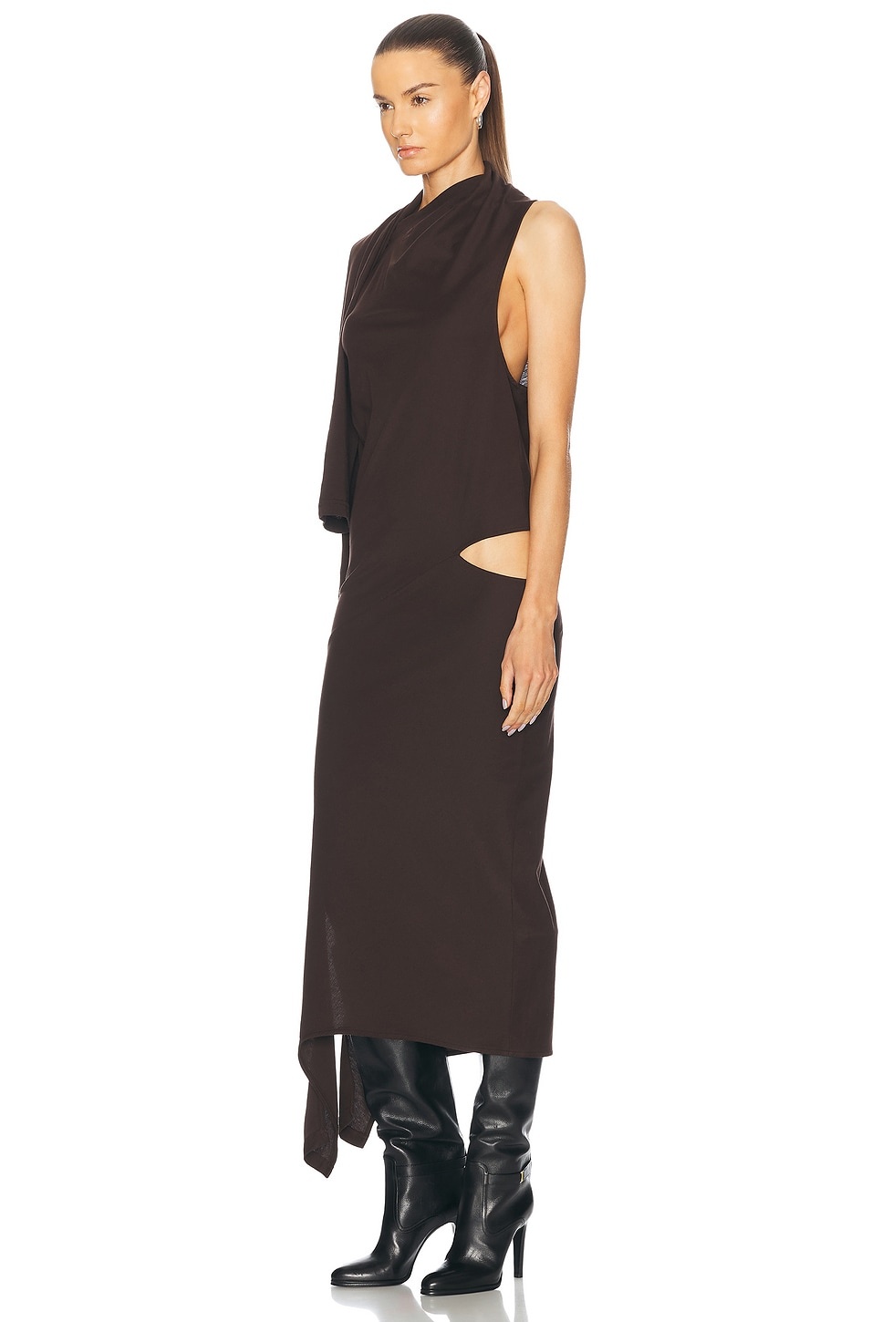 courrèges Off-Shoulder Dress | forward | REVERSIBLE
