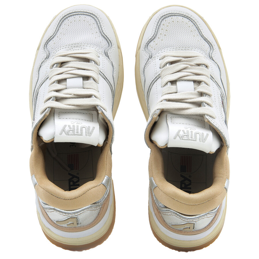 Autry Low-Top Leather Trainer Sneakers - 4