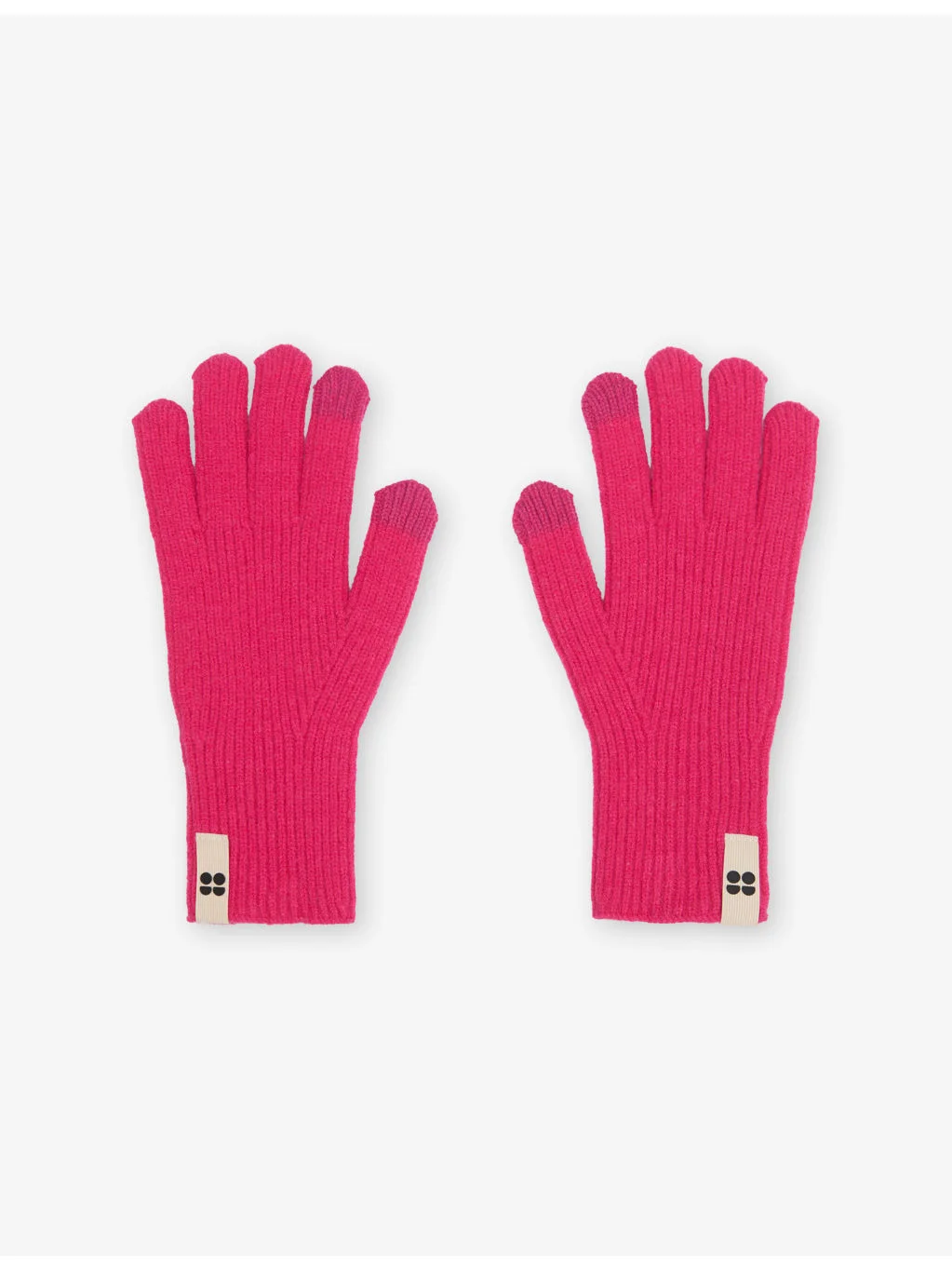 Soft Cloud Knitted Wool-Blend Gloves - 1