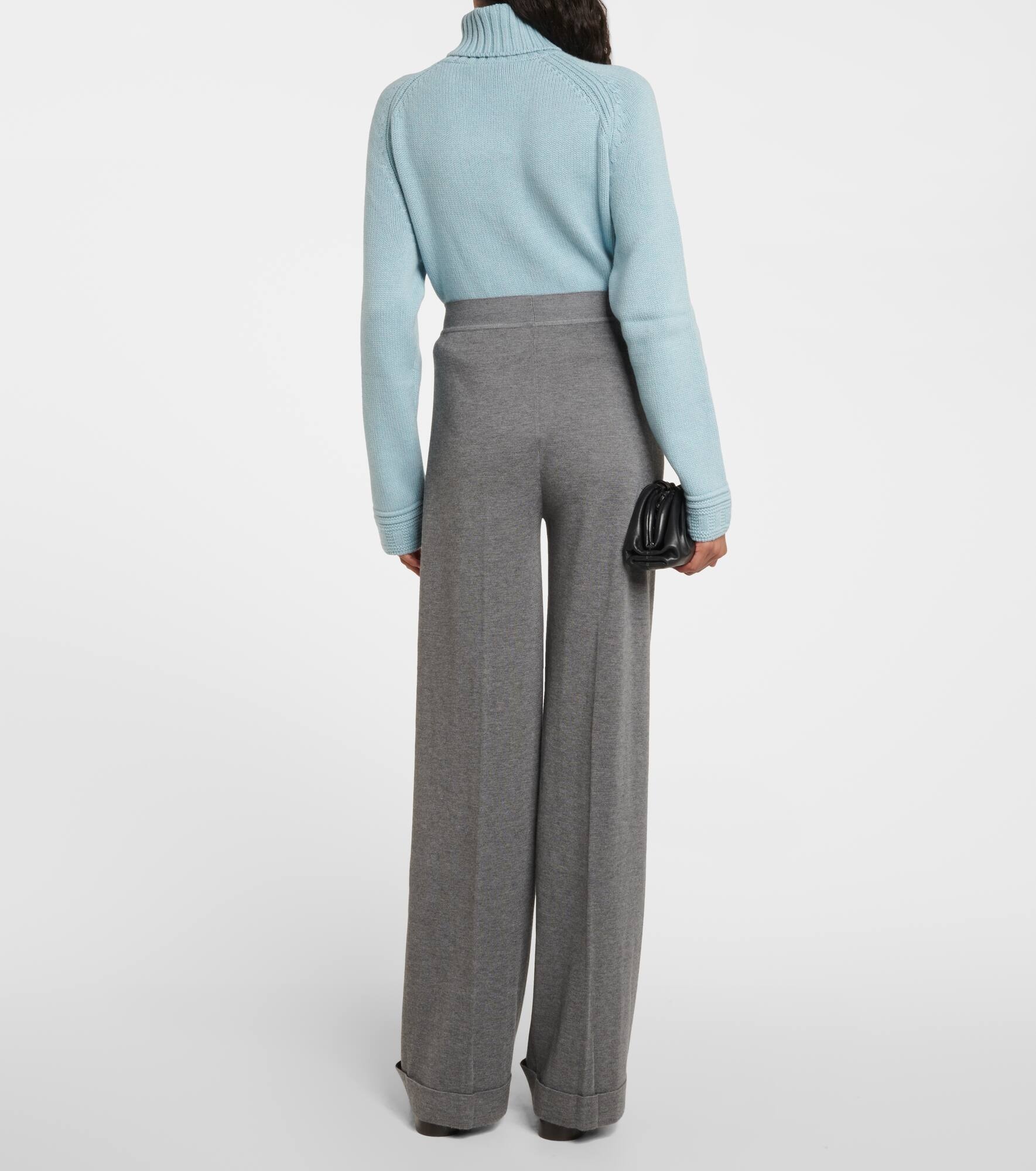 Cashmere and silk pants - 3