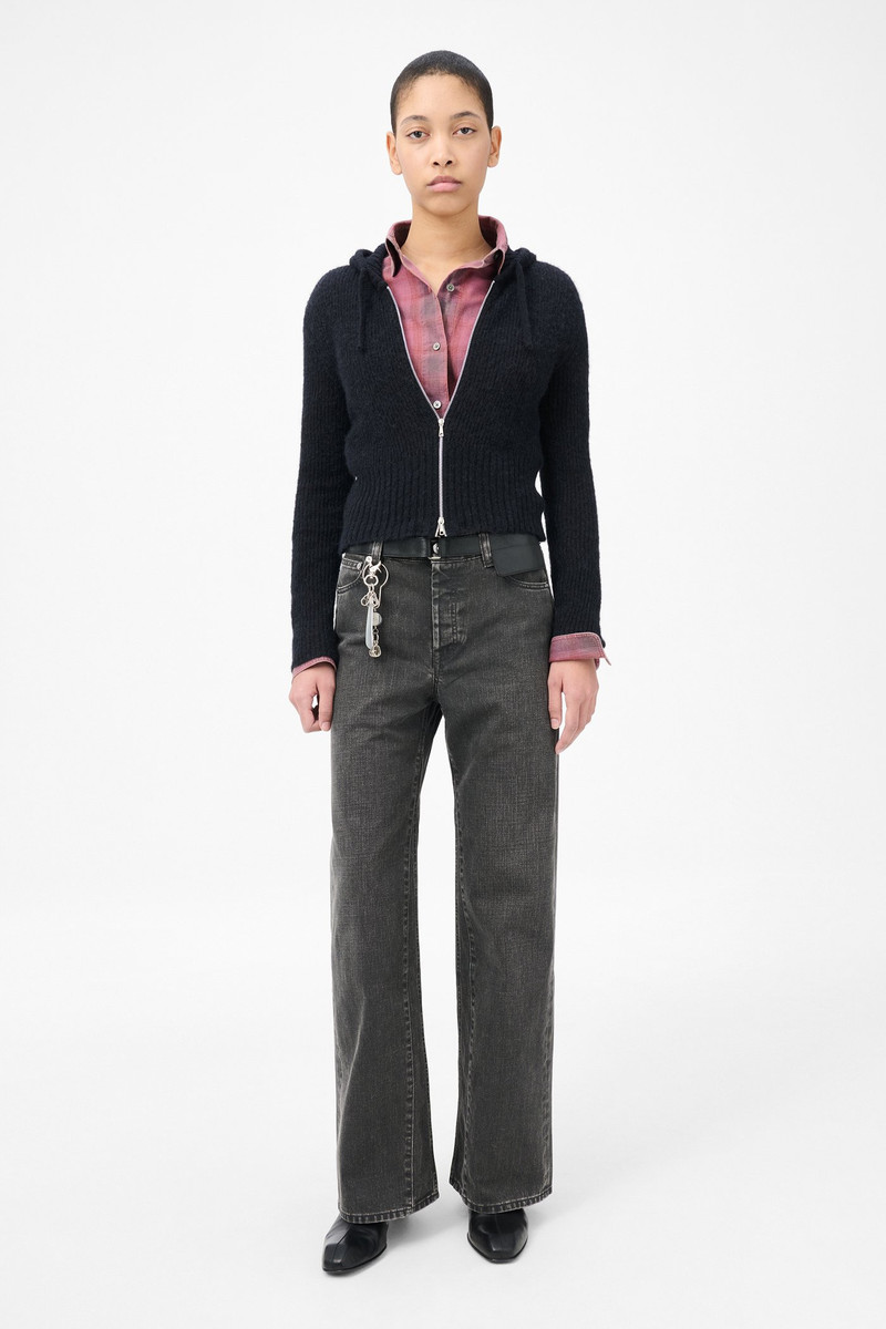 Our Legacy Treble Cut Black Coated Wash outlook