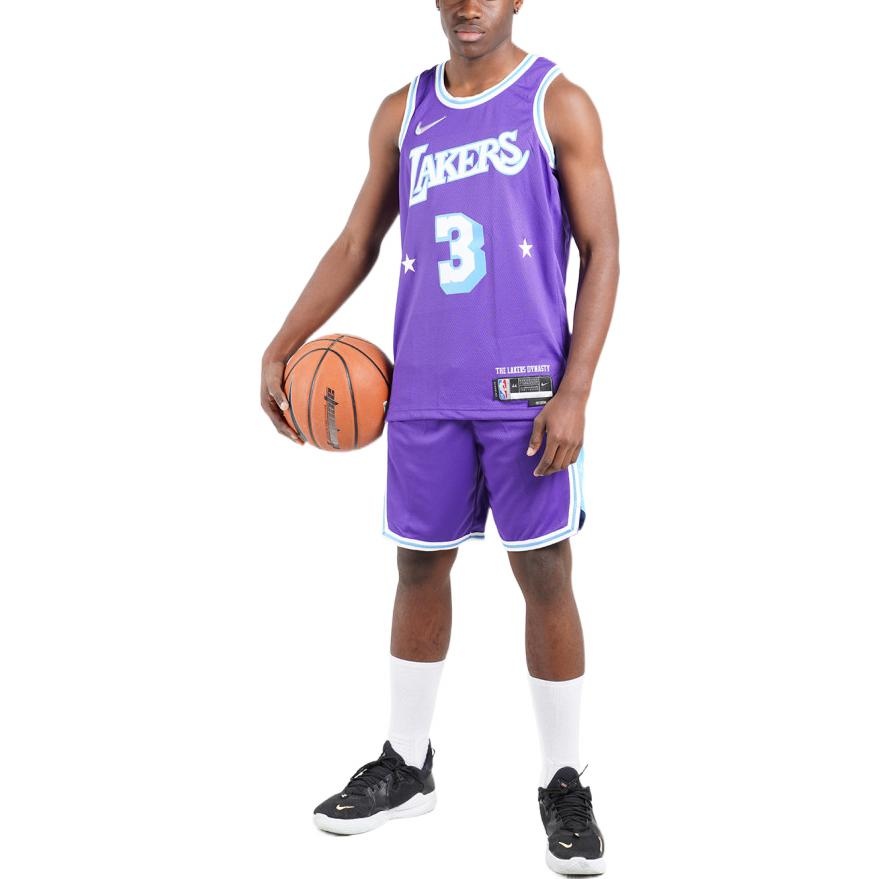 Nike x NBA LA Lakers 21-22 Jerseys 'Anthony Davis 3' DB4032-505 - 3