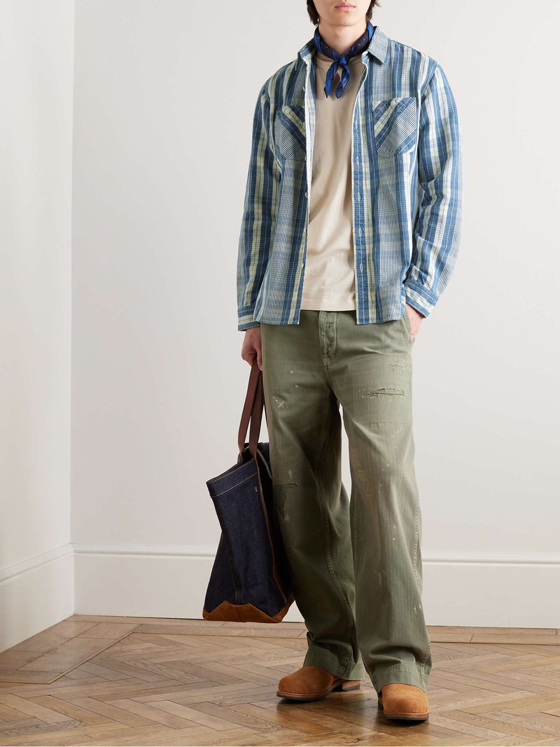 RRL by Ralph Lauren Farrell Checked Cotton Shirt outlook
