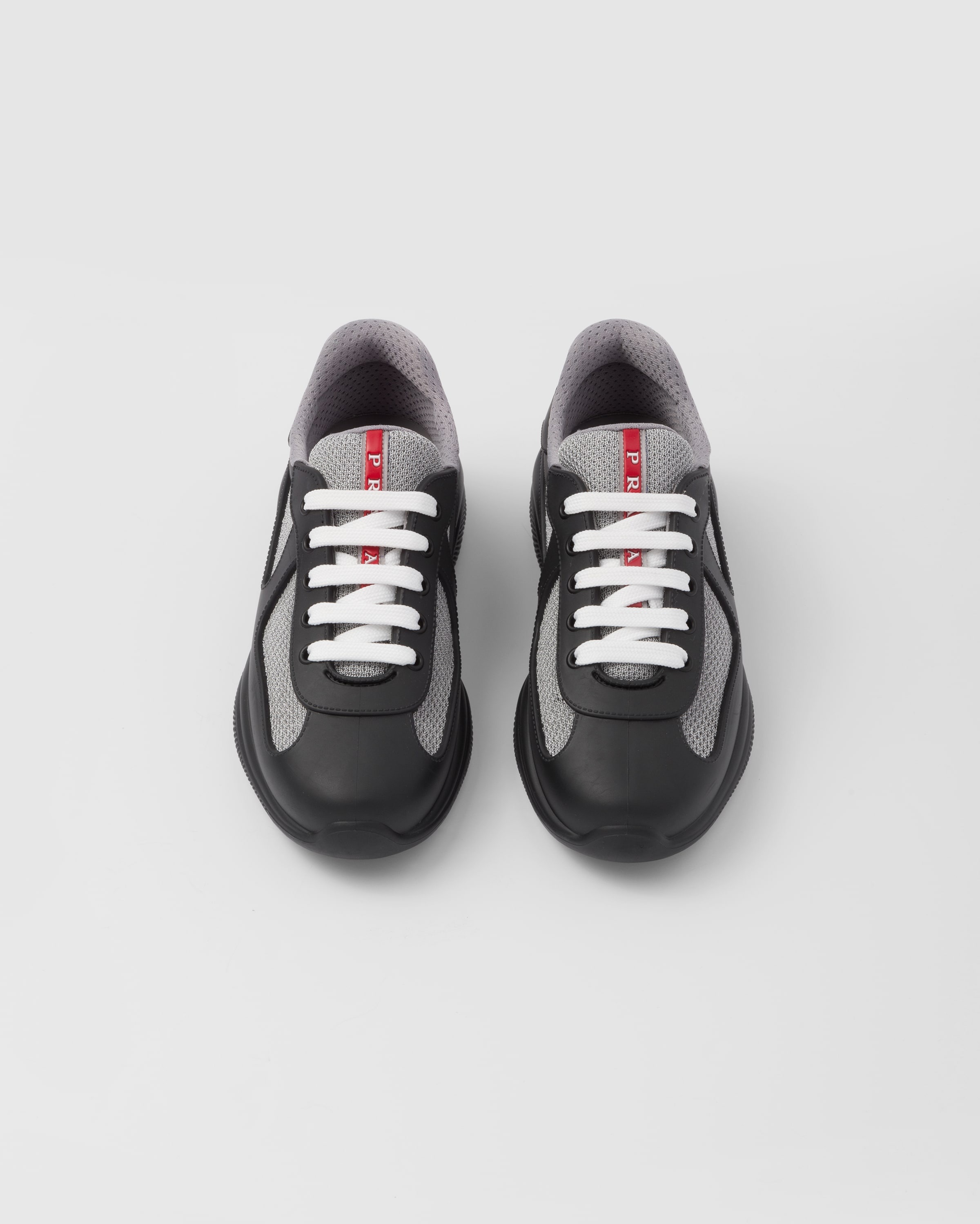 Prada America's Cup Soft rubber and bike fabric sneakers - 4