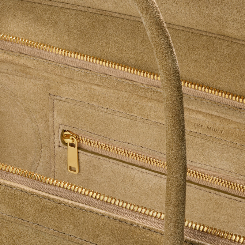 MEDIUM NEW LUGGAGE IN SUEDE CALFSKIN 4