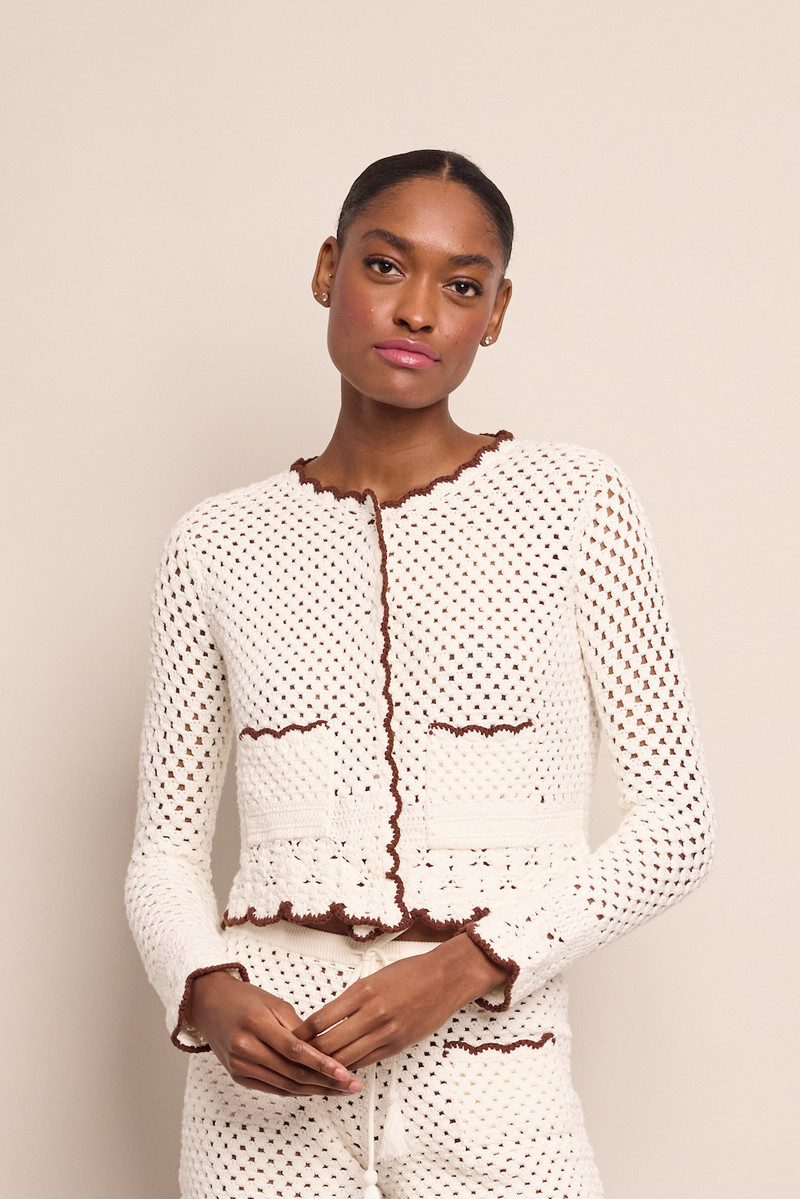 Cara Cara Alma Cardigan
Chic Crochet, Perfect for Effortless Layering outlook