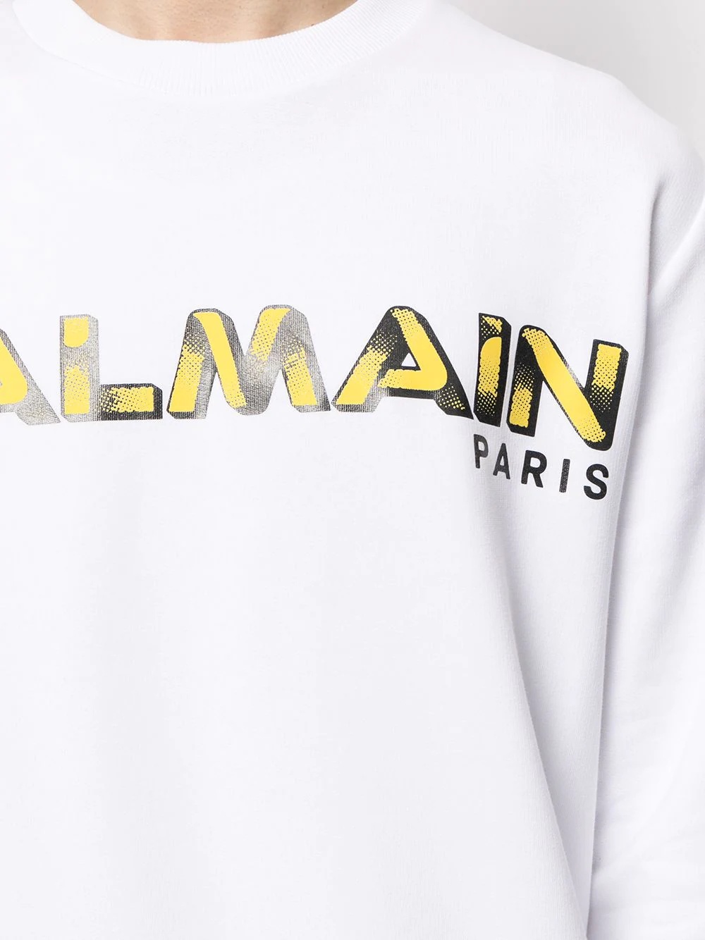 logo print sweatshirt - 5